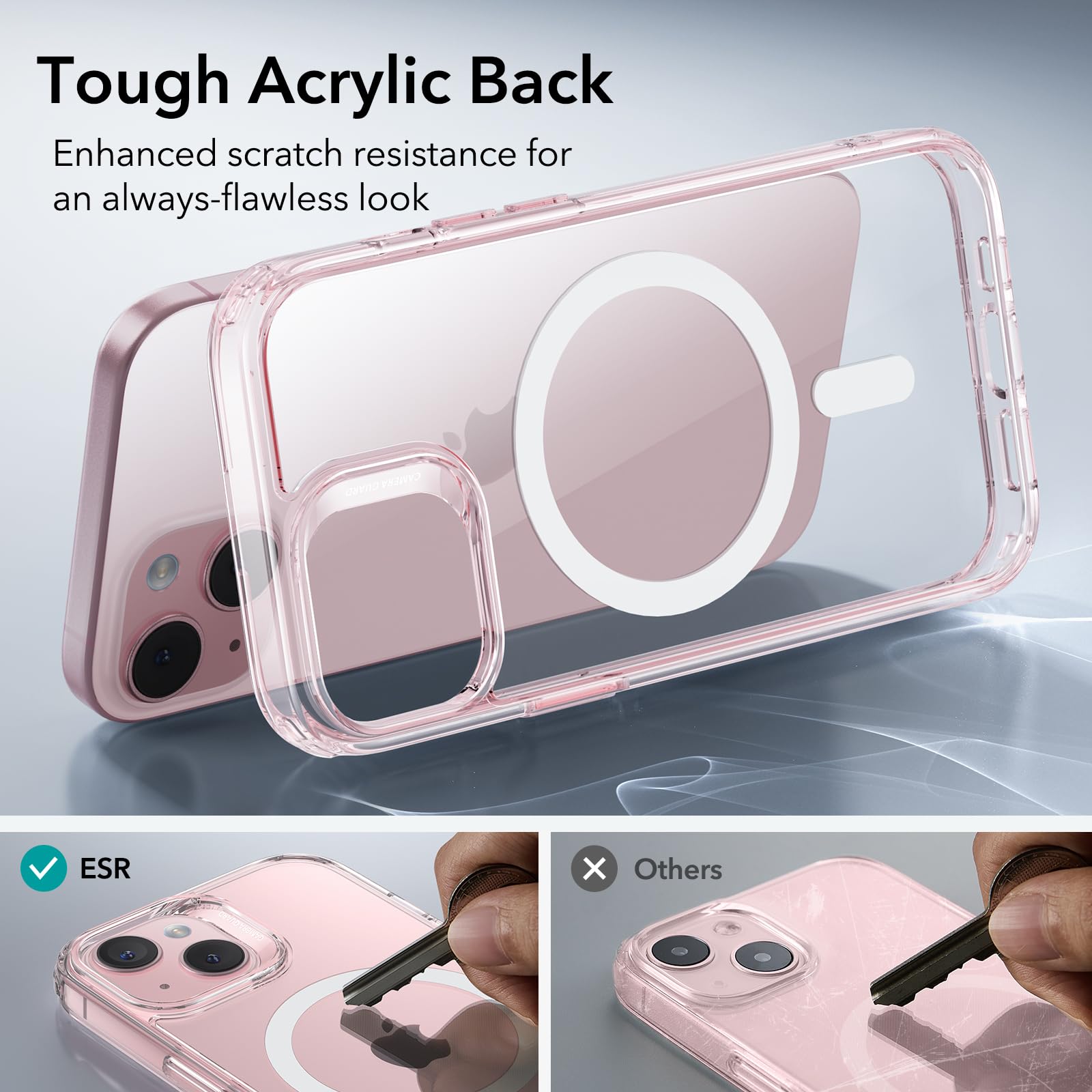 Foto 8 pulgar | Funda De Teléfono Esr Para Iphone 15 Plus Con Magsafe De Grado Militar - Venta Internacional.