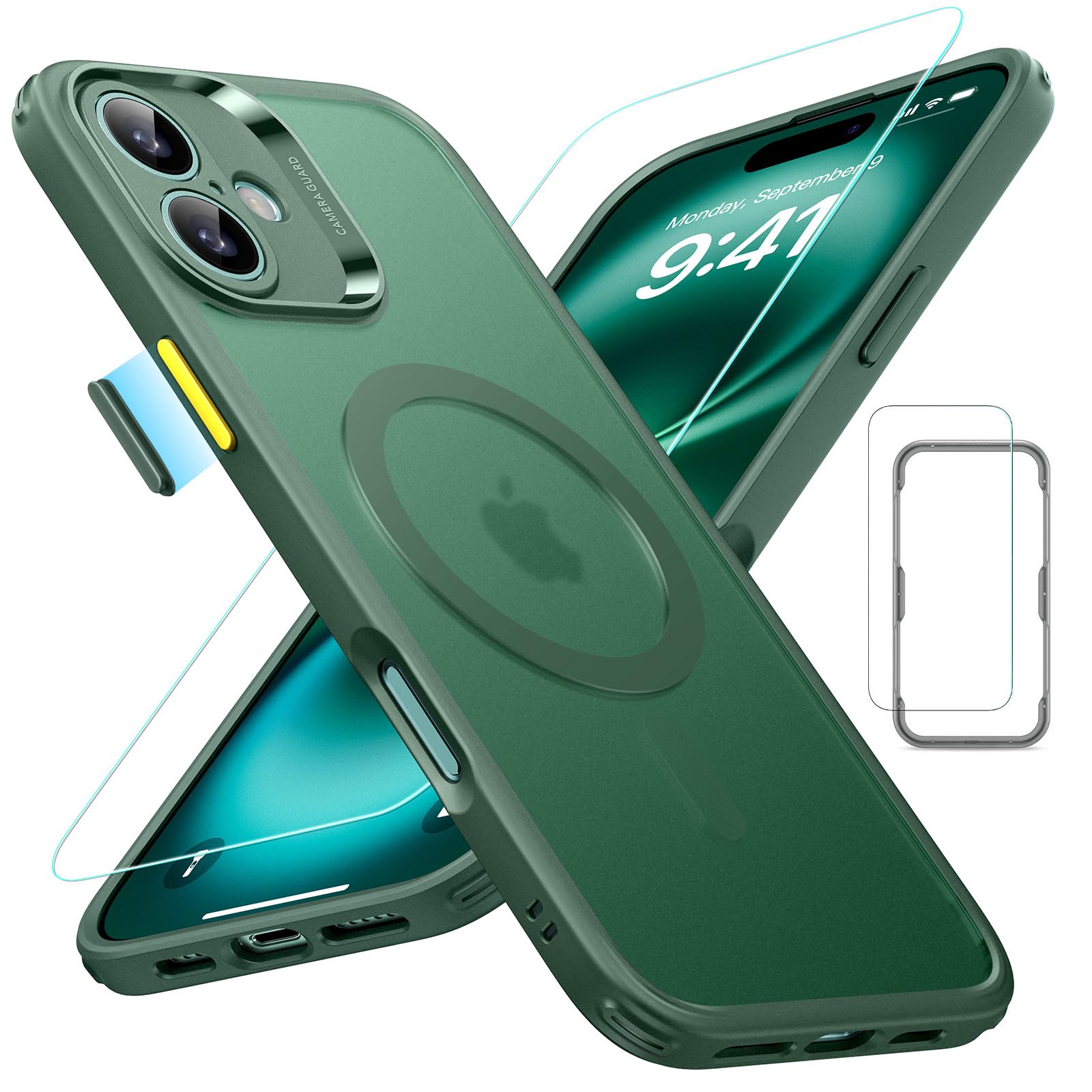 Funda Esr Para Iphone 16 (4 En 1) Con Protector De Pantalla - Venta Internacional.