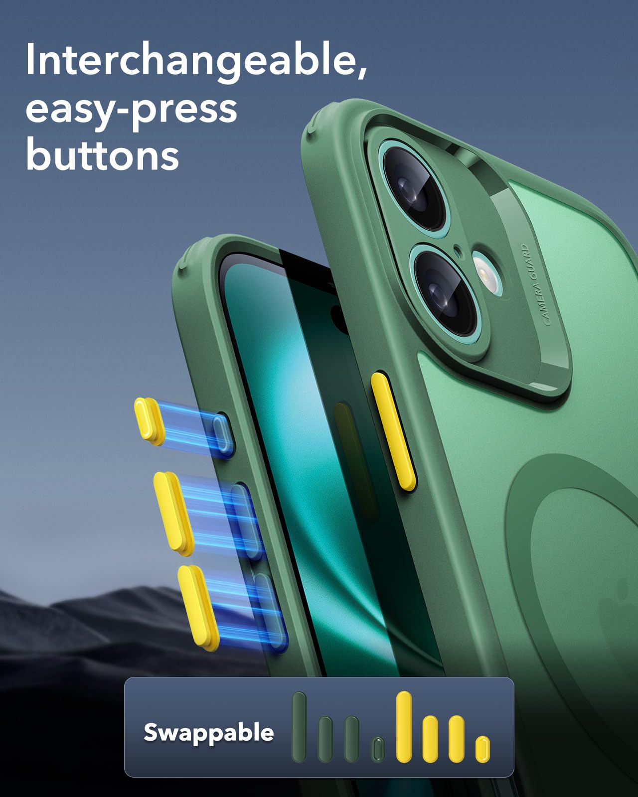 Foto 7 pulgar | Funda Esr Para Iphone 16 (4 En 1) Con Protector De Pantalla - Venta Internacional.