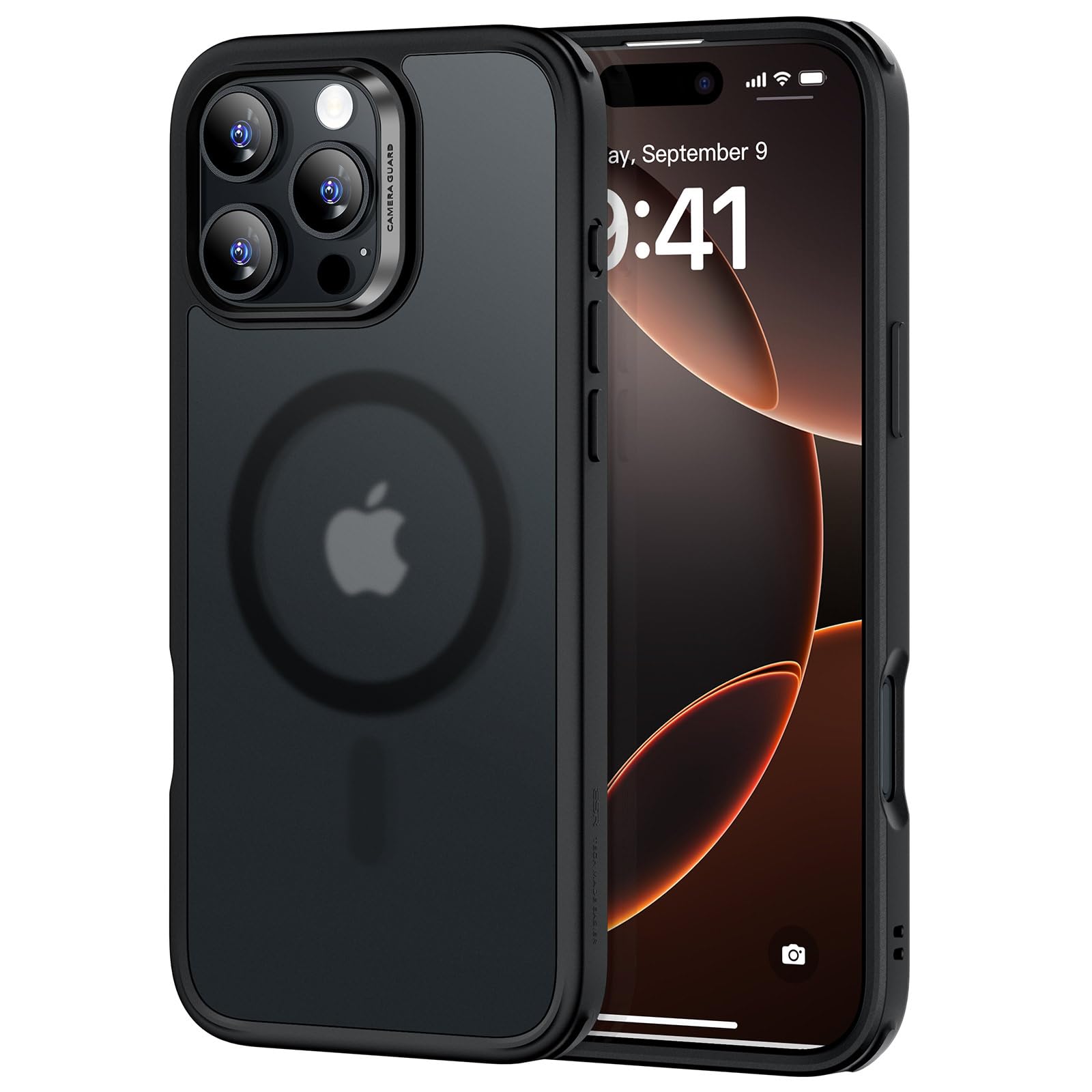 Foto 2 pulgar | Funda De Teléfono Esr Para Iphone 16 Pro Max Con Magsafe Frosted Black - Venta Internacional.