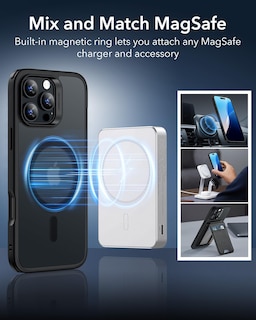 Foto 6 | Funda De Teléfono Esr Para Iphone 16 Pro Max Con Magsafe Frosted Black - Venta Internacional.