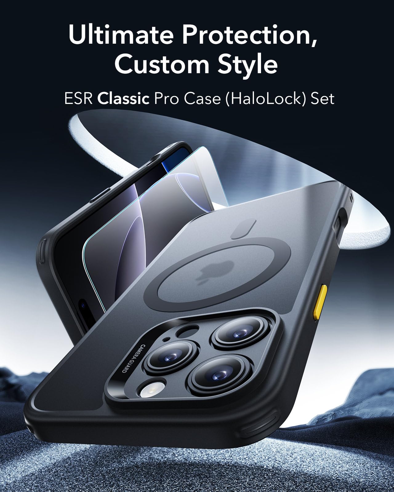 Foto 3 pulgar | Funda De Teléfono Esr Para Iphone 16 Pro Max Con Protector De Pantalla - Venta Internacional.