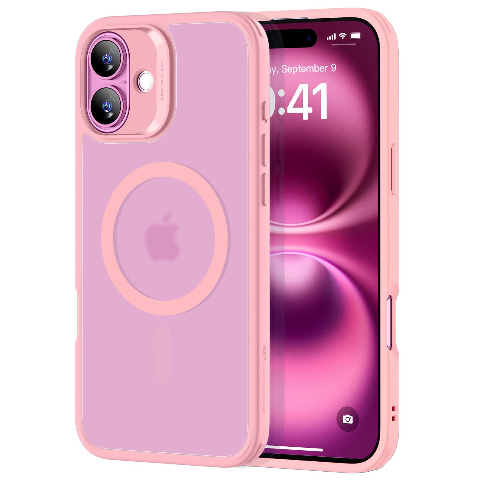 Foto 1 | Funda Esr Para Iphone 16 Con Magsafe De Grado Militar, Color Rosa - Venta Internacional.