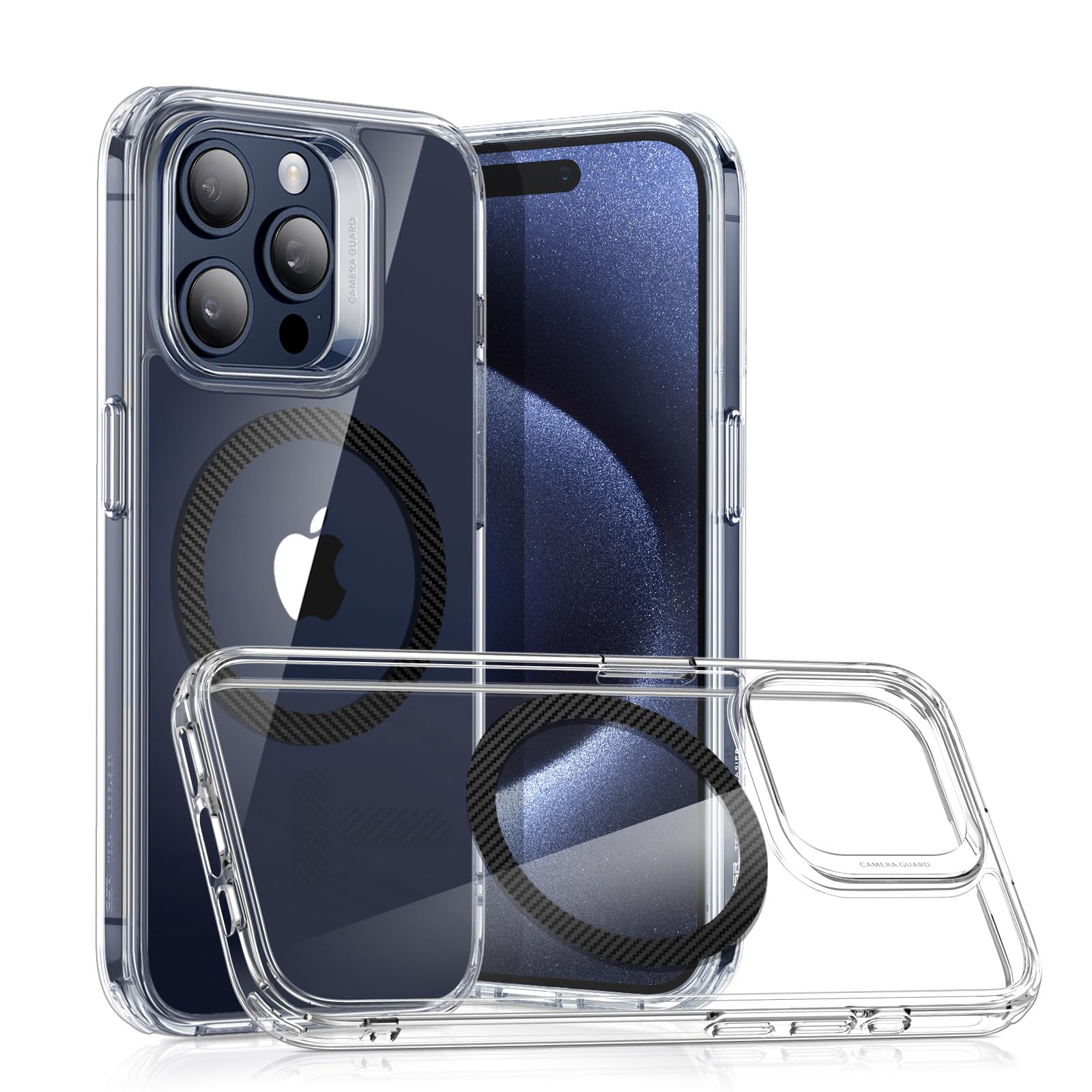 Funda De Teléfono Esr Para Iphone 15 Pro Con Magsafe De Grado Militar - Venta Internacional.