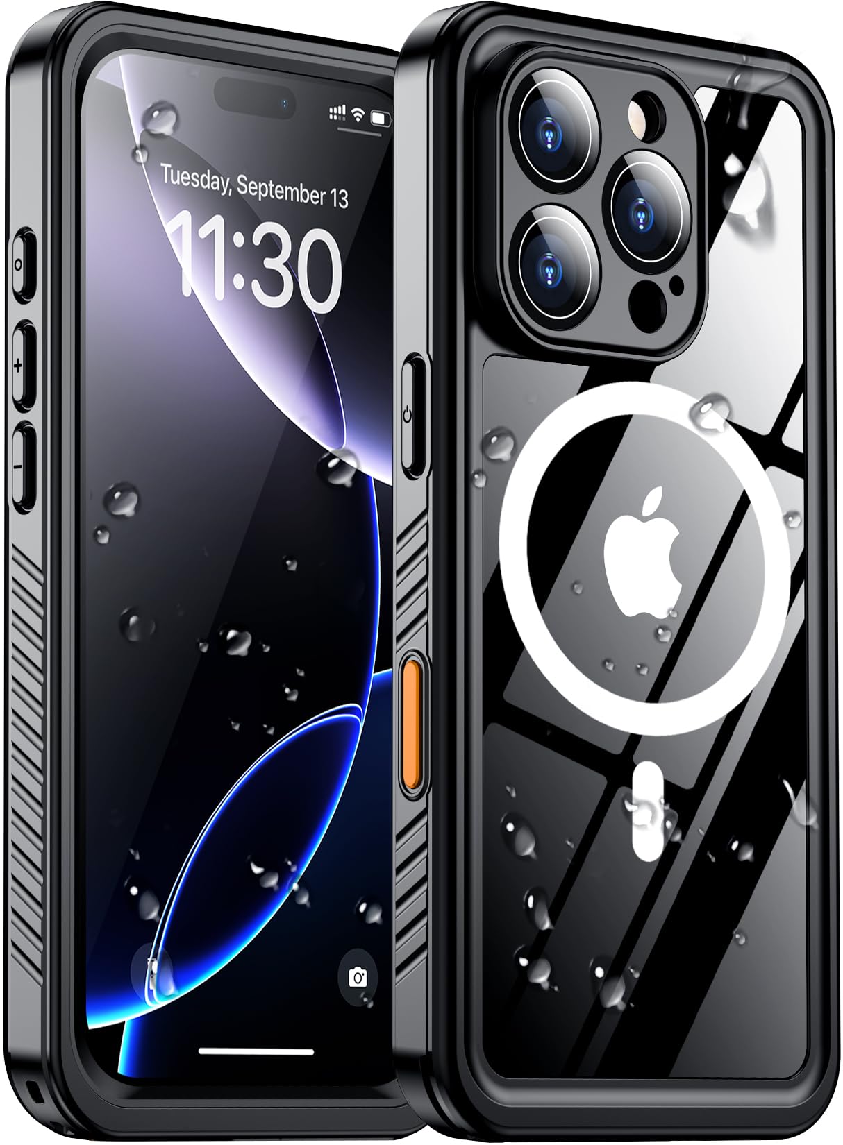 Funda Impermeable Temdan Compatible Con Iphone 16 Pro De 6,3 Pulgadas - Venta Internacional.