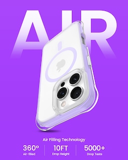 Foto 3 | Funda De Teléfono Ornarto Air Para Iphone 16 Pro Clear Con Magsafe - Venta Internacional.