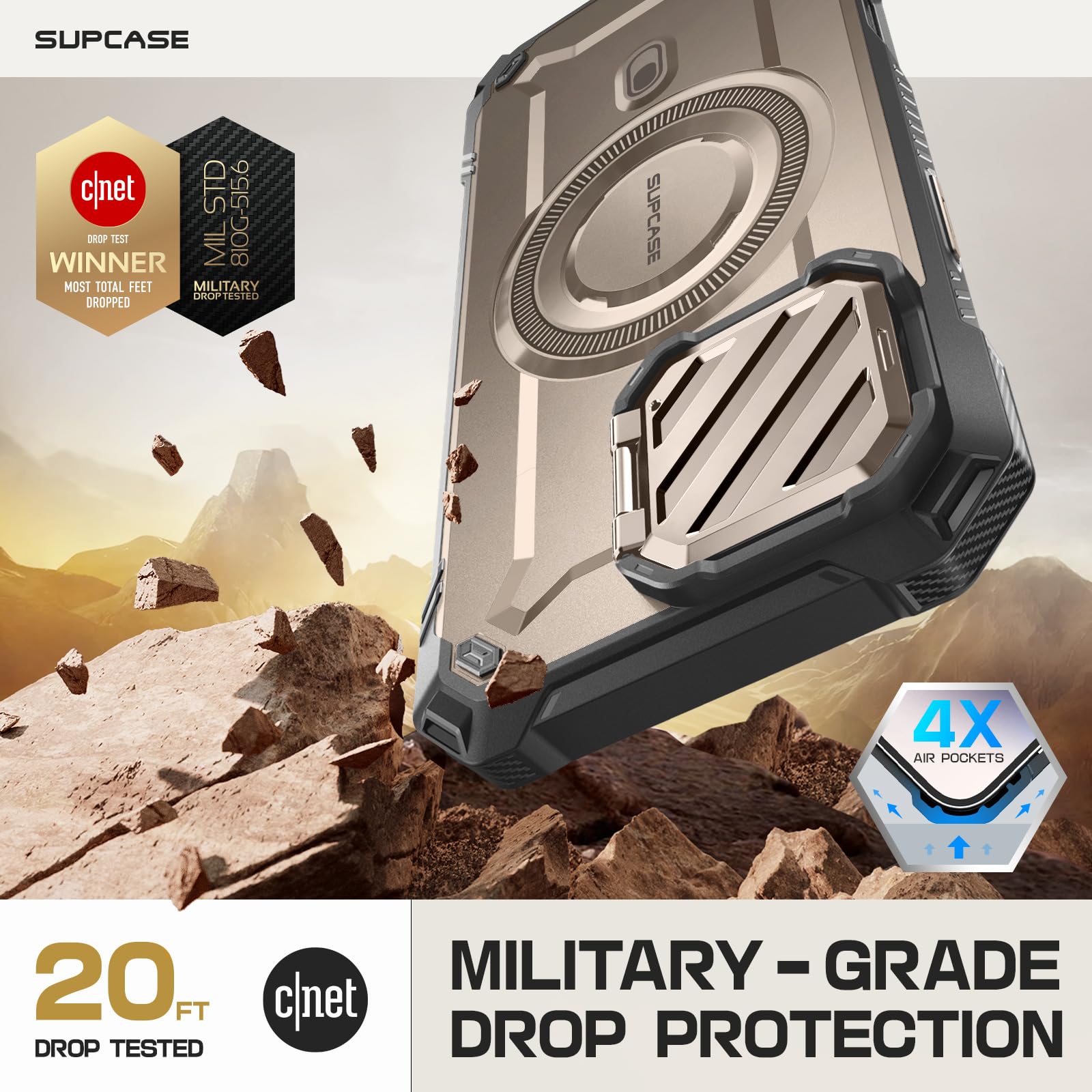Foto 4 pulgar | Funda Para Teléfono Supcase Unicorn Beetle Mag Xt Para Iphone 16 Pro De 6.3 Pulgadas - Venta Internacional.