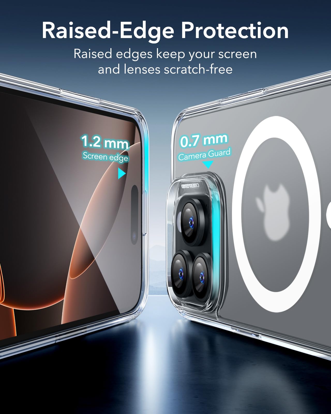 Foto 7 | Funda De Teléfono Esr Para Iphone 16 Pro Con Magsafe De 6.3 Pulgadas Transparente - Venta Internacional.