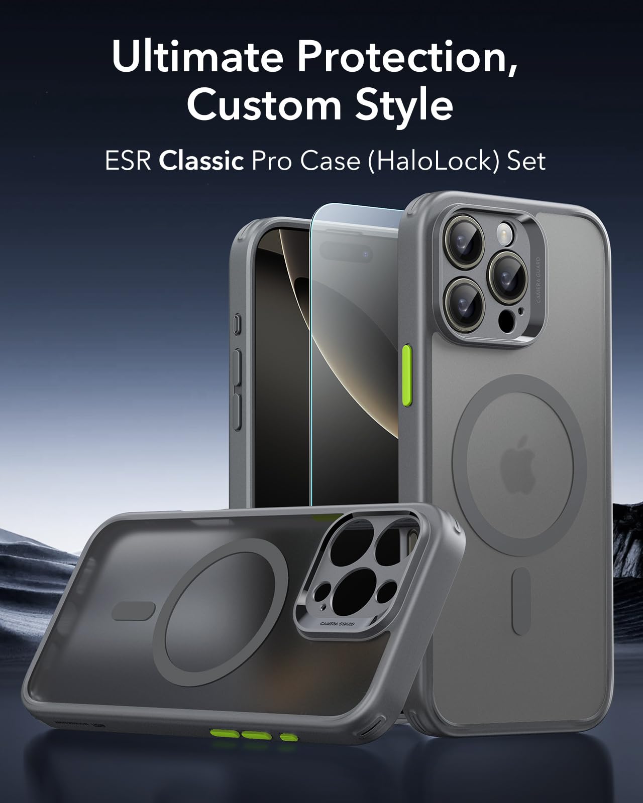 Foto 2 | Funda Esr Para Iphone 16 Pro (4 En 1) Con Protector De Pantalla - Venta Internacional.