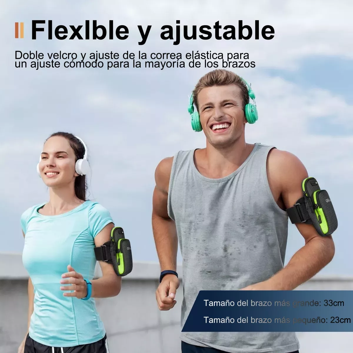 Foto 3 pulgar | Brazalete Impermeable para Ejercicio y Exterior