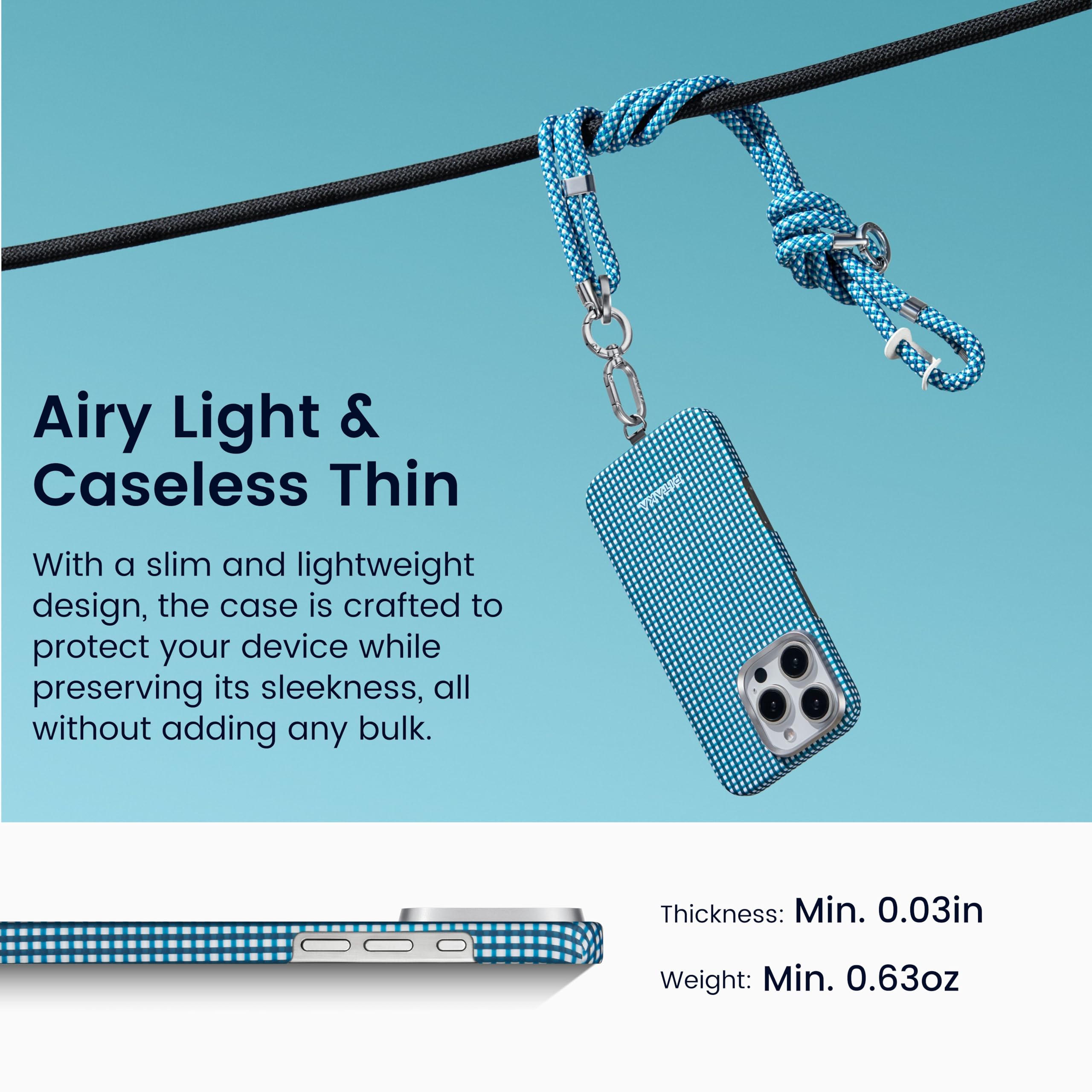 Foto 5 | Funda De Teléfono Pitaka Para Iphone 16 Pro Max Compatible Con Magsafe - Venta Internacional.
