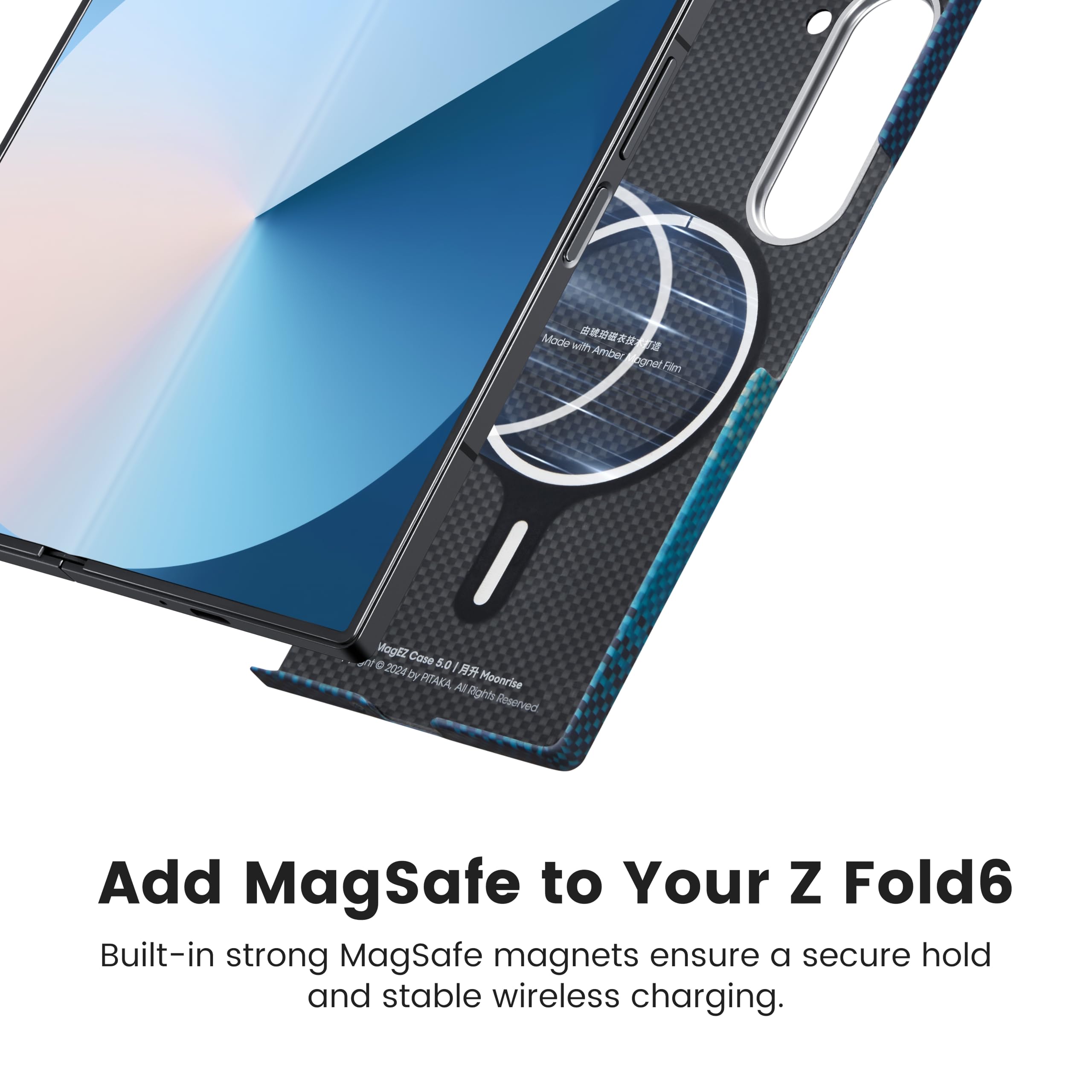 Foto 7 pulgar | Funda Para Z Fold 6 Magez Case 5 Moonrise 43 G Aramid - Venta Internacional.