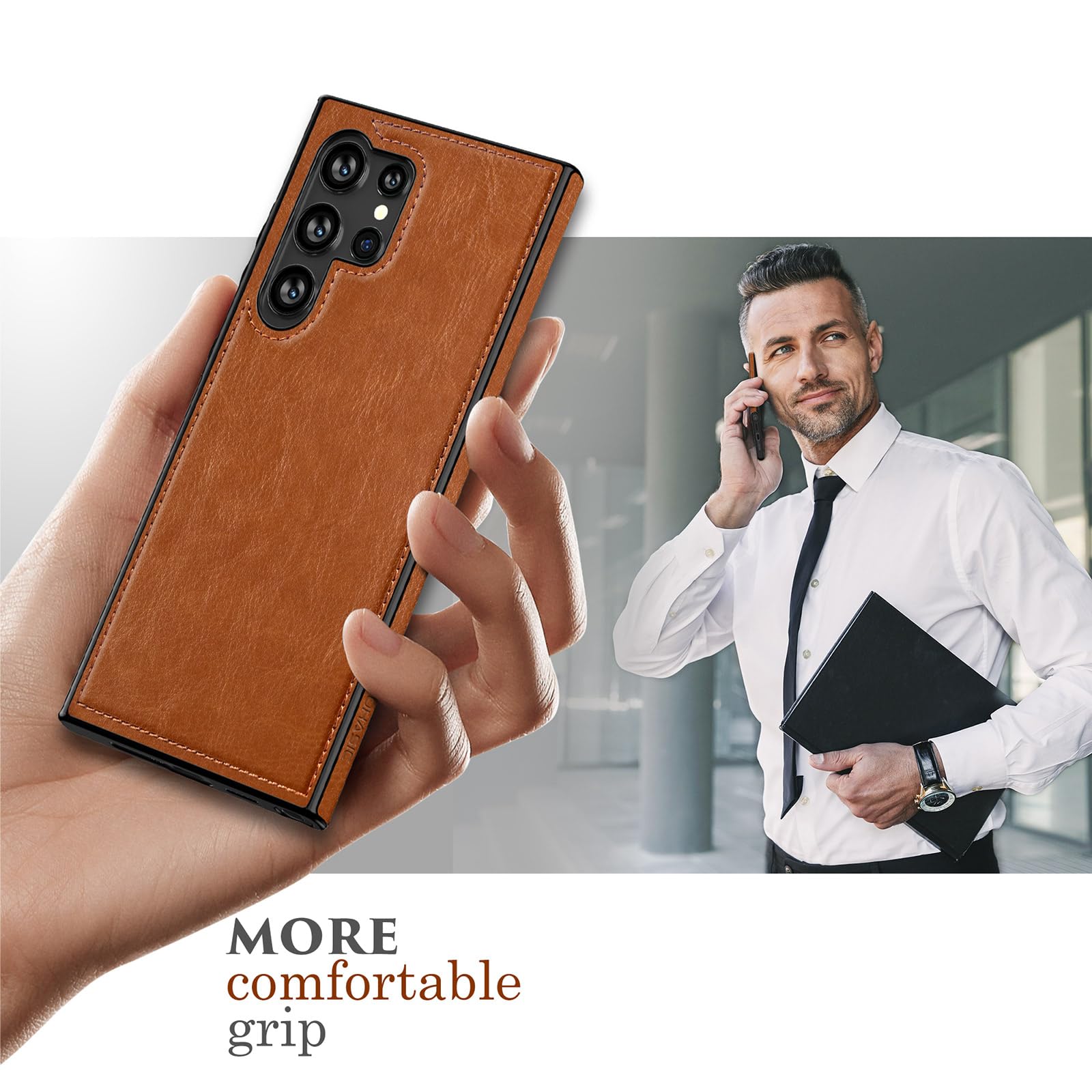 Foto 5 pulgar | Funda De Teléfono Lohasic Para Samsung Galaxy S24 Ultra 5g Pu Leathe - Venta Internacional.