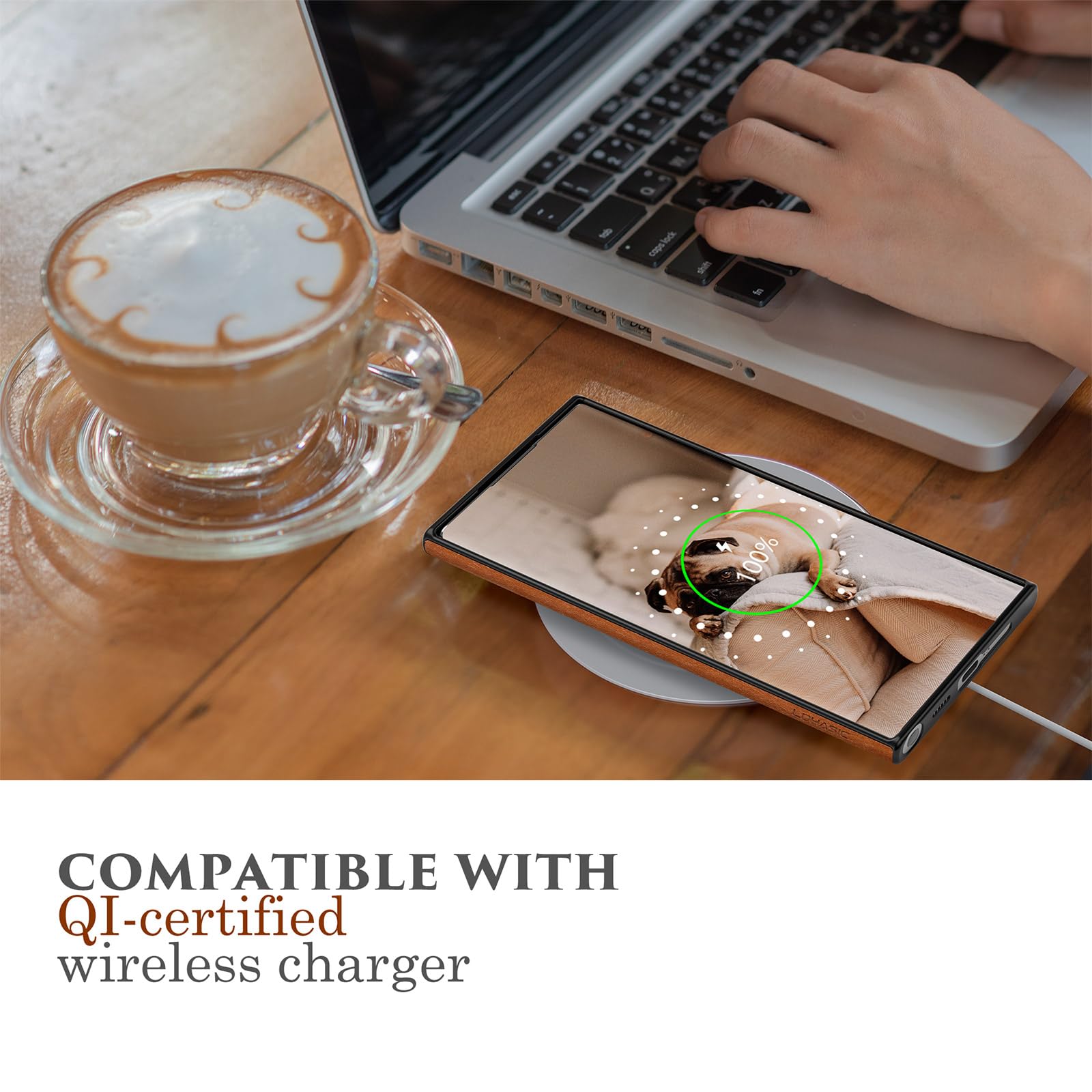 Foto 5 | Funda De Teléfono Lohasic Para Samsung Galaxy S24 Ultra 5g Pu Leathe - Venta Internacional.