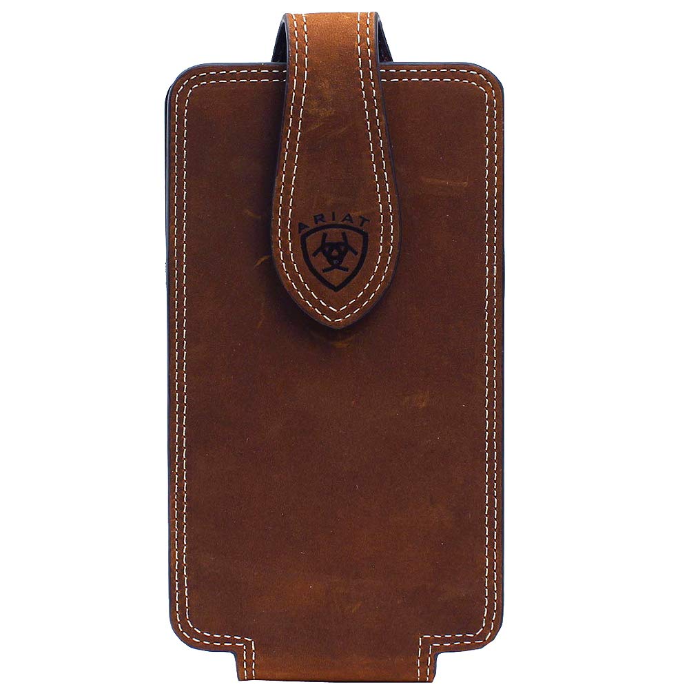 Foto 8 pulgar | Funda Para Teléfono Móvil Ariat, Unisex, Piel Para Adultos, Color Marrón - Venta Internacional.