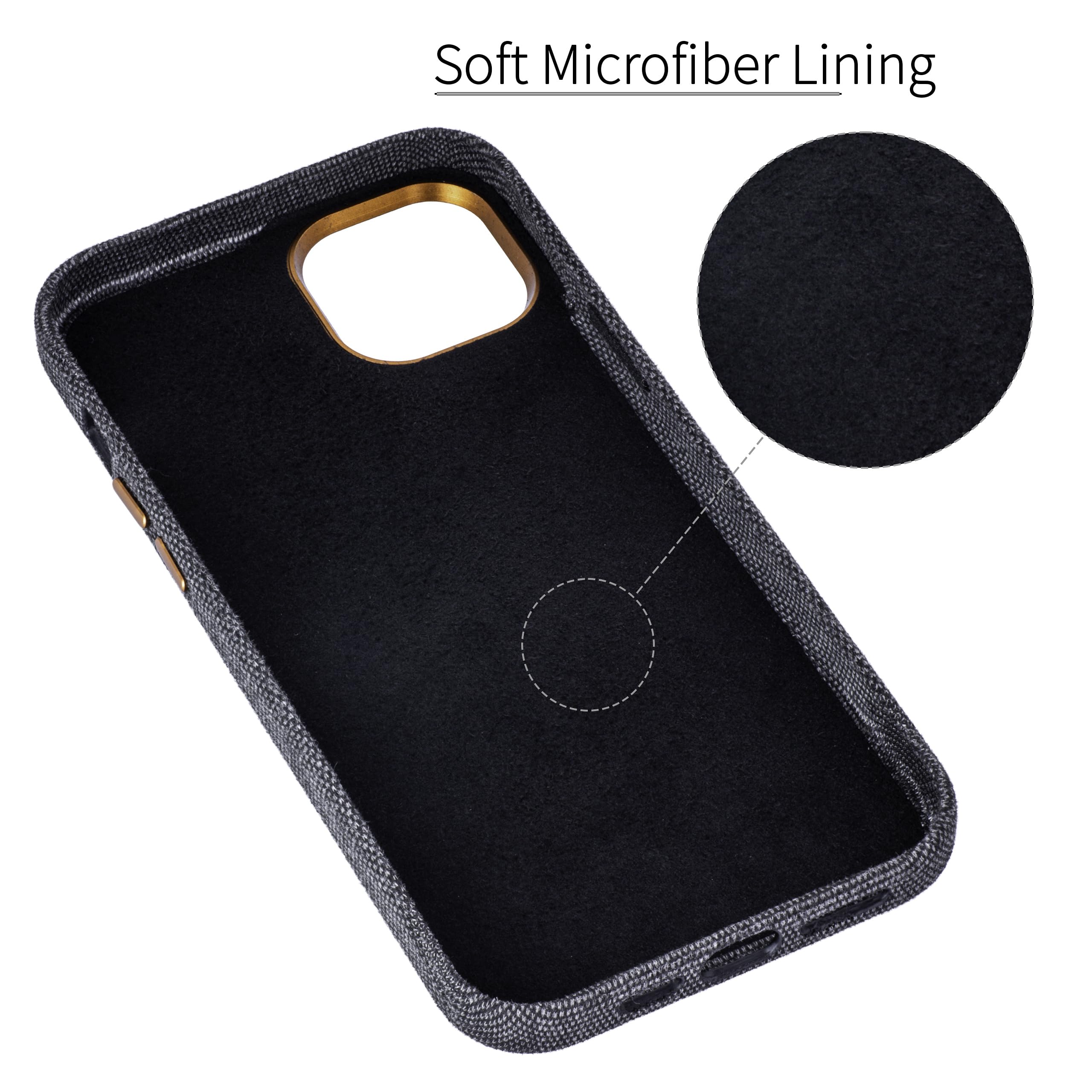 Foto 7 pulgar | Tarjetero De Tela Dockem M2f 15 Plus Con Placa De Metal Gris - Venta Internacional.