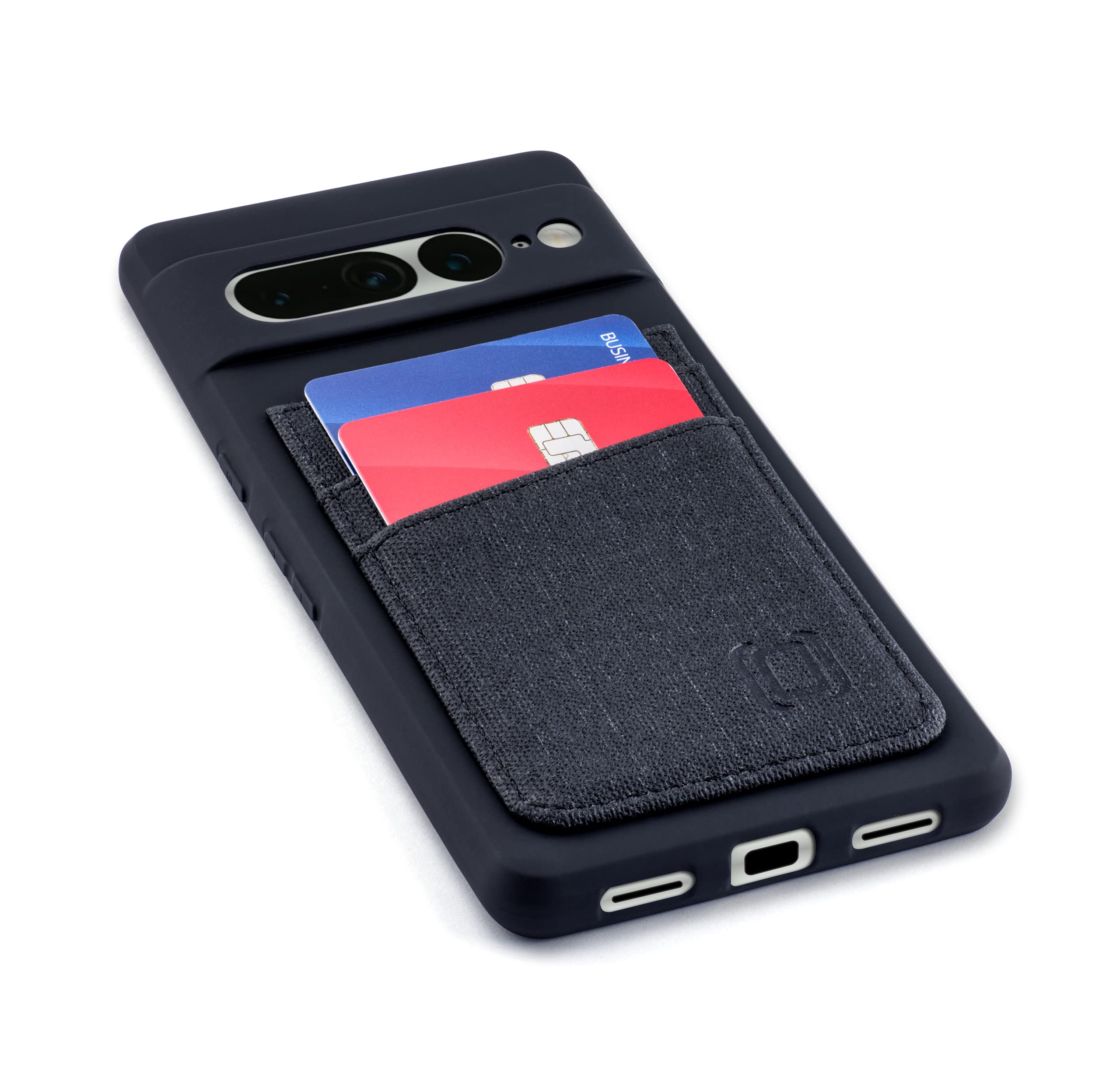 Foto 7 pulgar | Funda De Tarjeta Dockem Liquid Silicone Para Google Pixel 7 Pro Black - Venta Internacional.