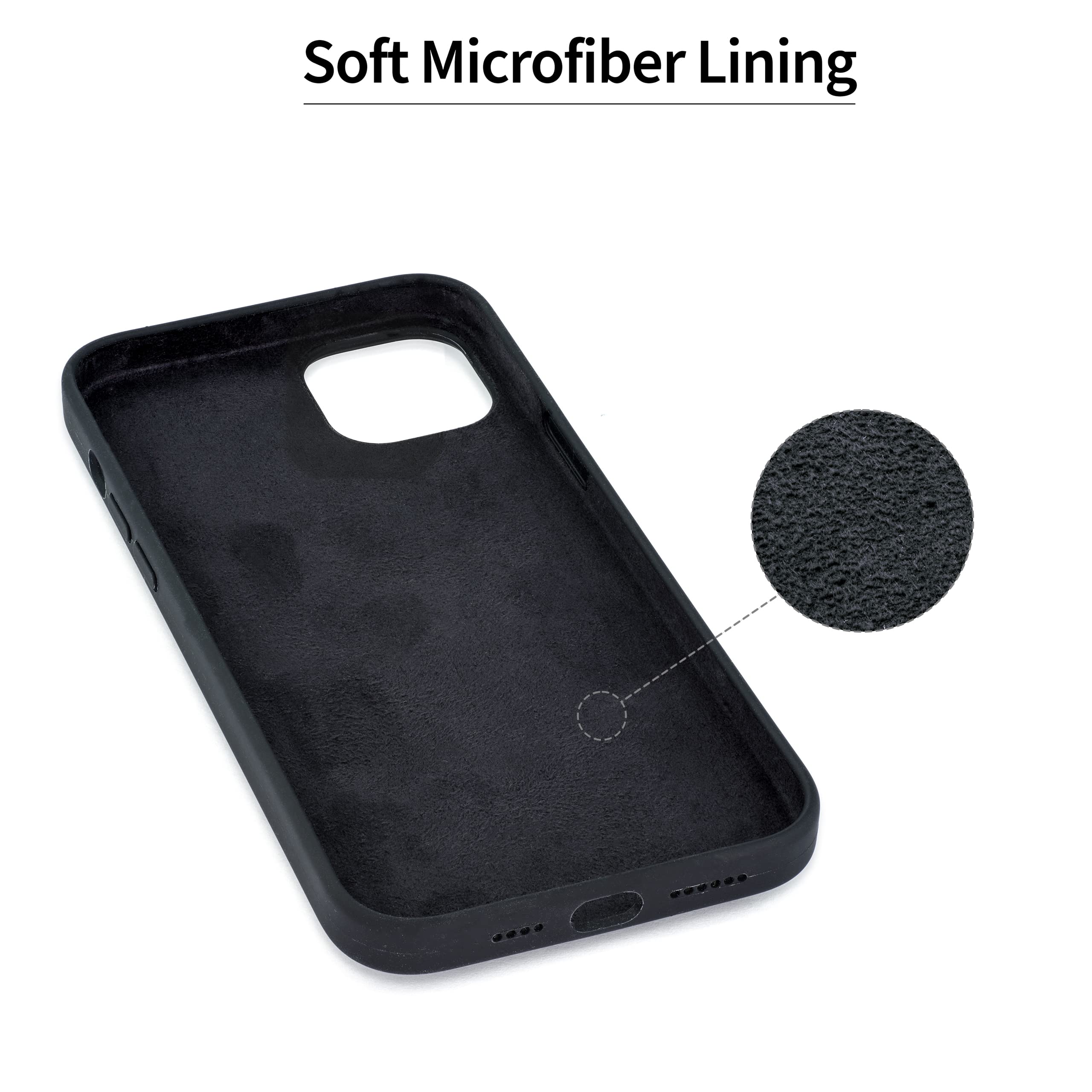 Foto 7 pulgar | Tarjetero Dockem Para Iphone 14 Plus Con Silicona Líquida, Color Negro - Venta Internacional.