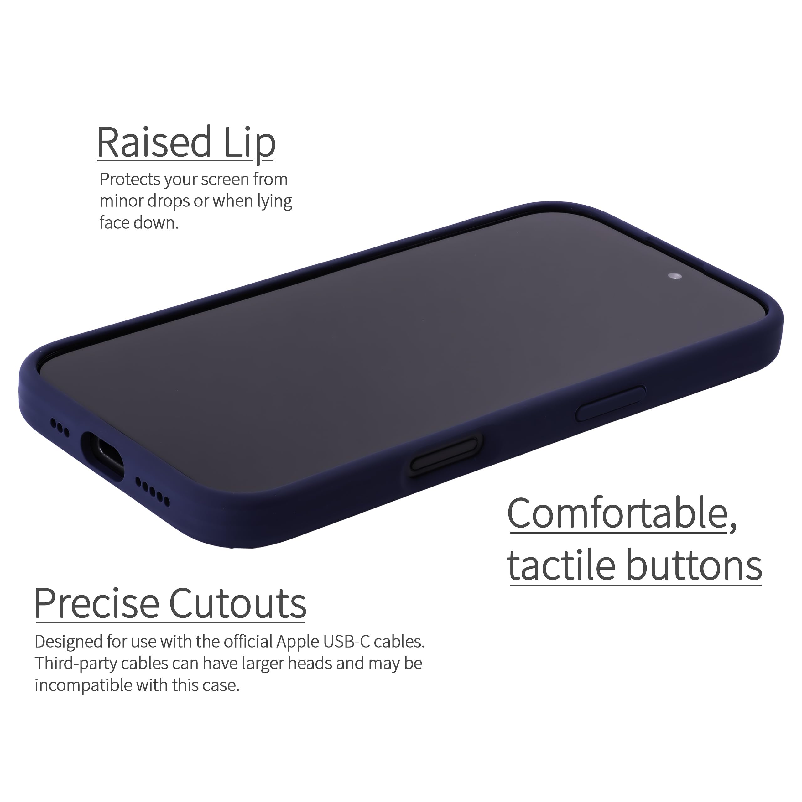 Foto 5 pulgar | Tarjetero Dockem Para Iphone 16 Con Carcasa De Silicona Líquida - Venta Internacional.