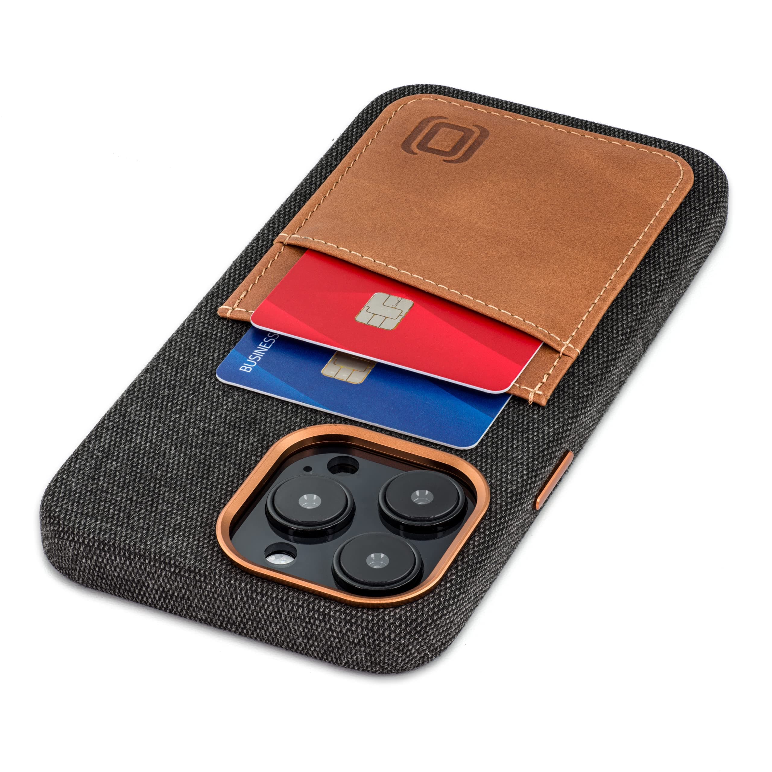 Tarjetero De Tela Dockem Para Iphone 14 Pro Max Con Placa De Metal - Venta Internacional. $861