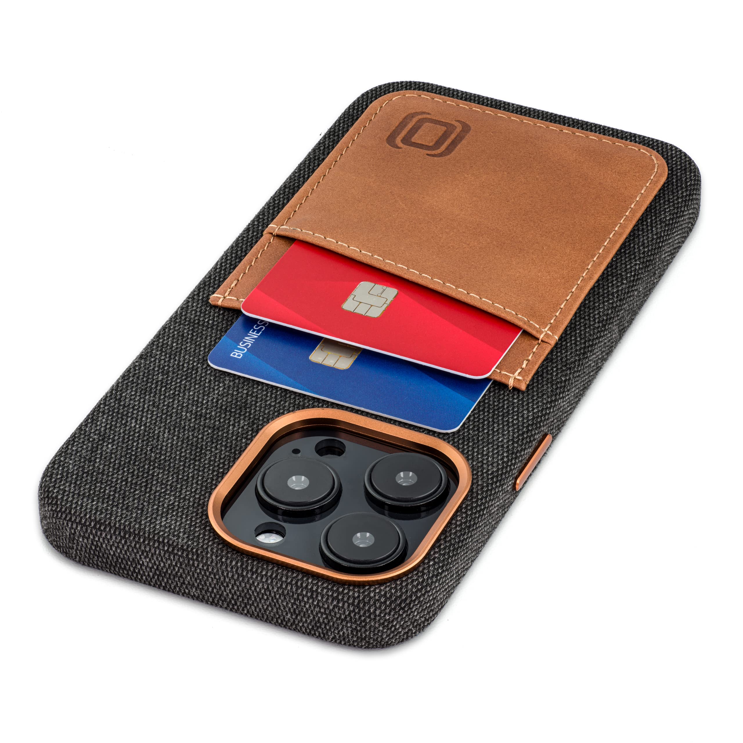 Foto 1 | Tarjetero De Tela Dockem Para Iphone 14 Pro Max Con Placa De Metal - Venta Internacional.