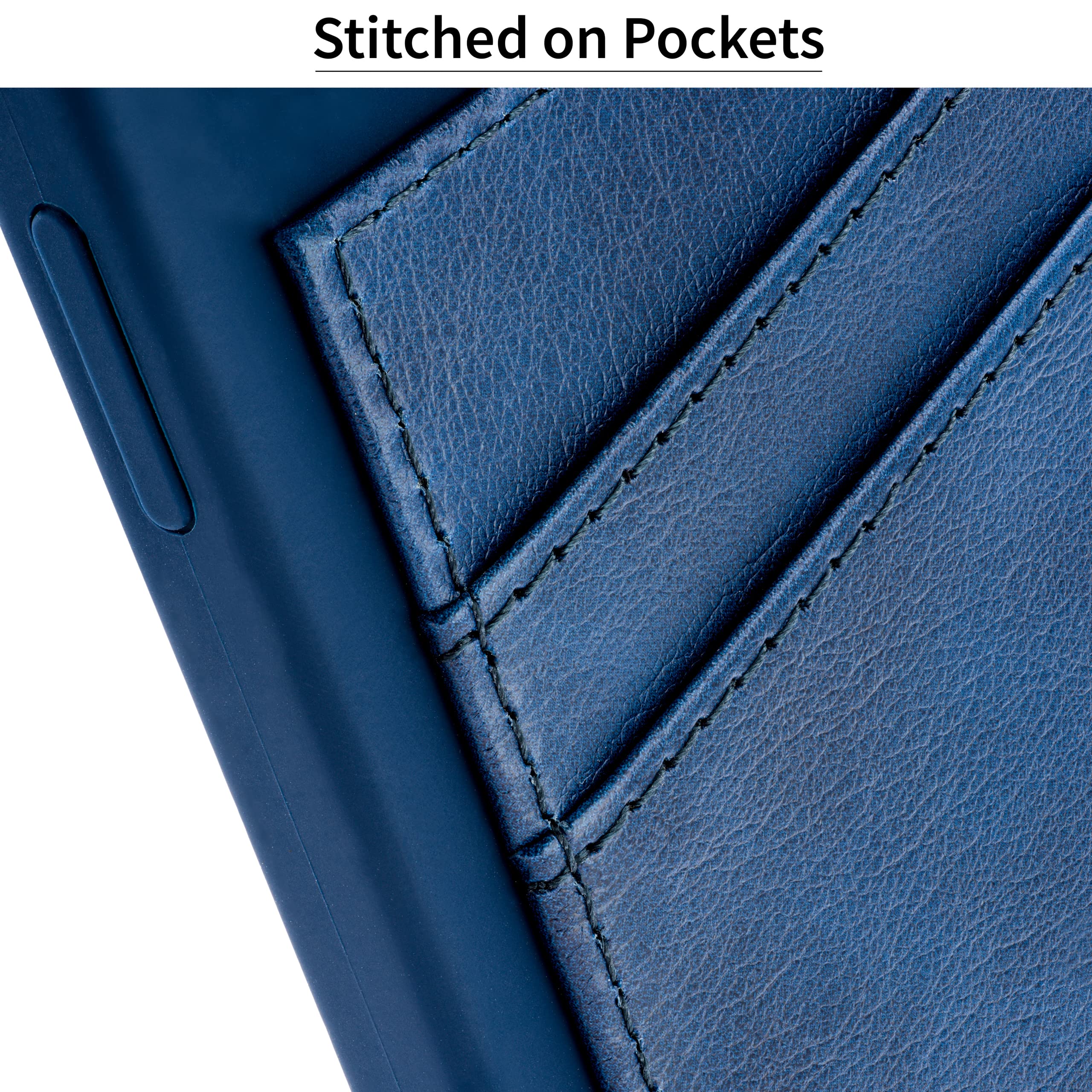 Foto 8 pulgar | Tarjetero Dockem M2l Para Iphone 14 Pro Max Con Cartera Azul Marino - Venta Internacional.