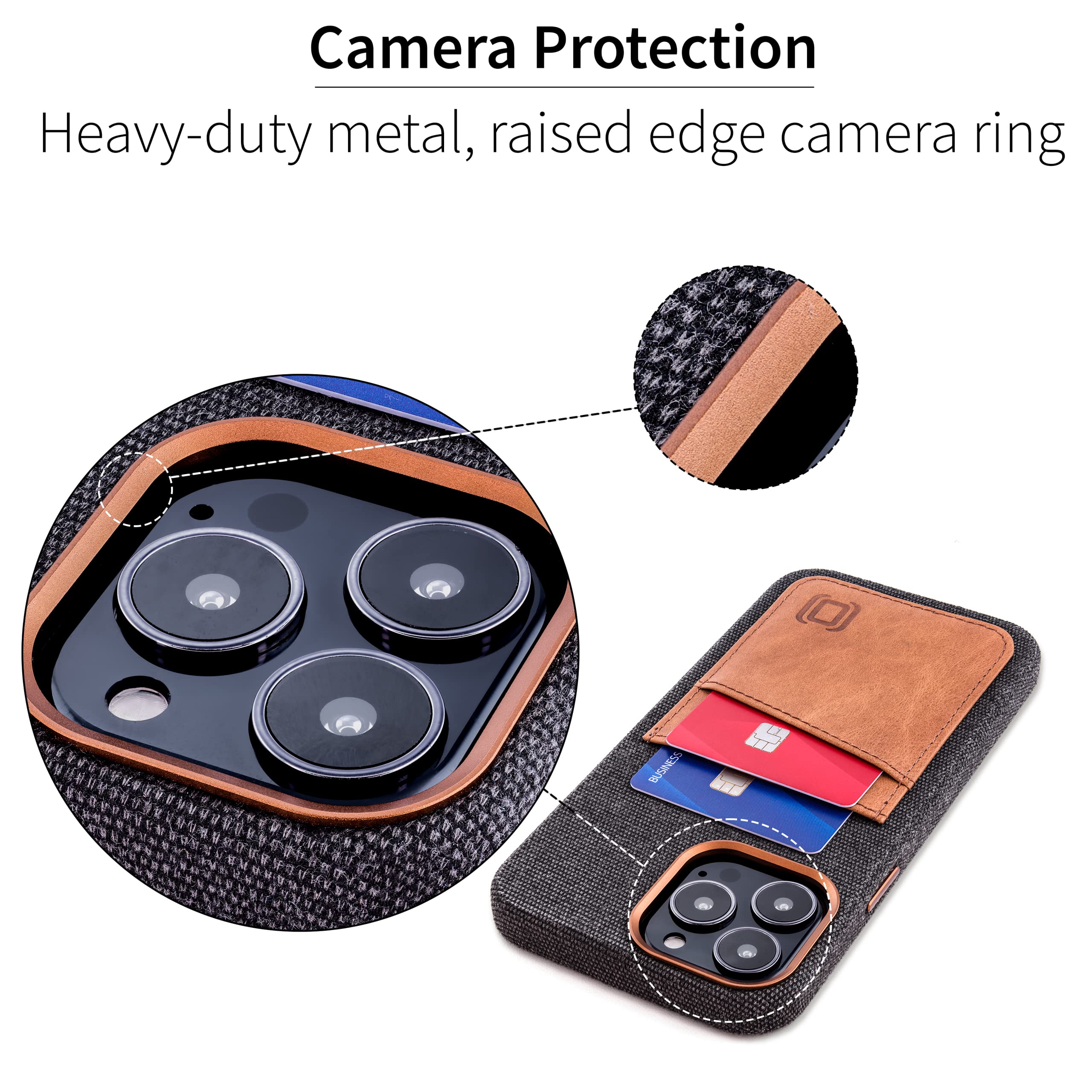 Foto 5 pulgar | Tarjetero De Tela Dockem Para Iphone 13 Pro Max M2f 6.7 Pro Ma - Venta Internacional.