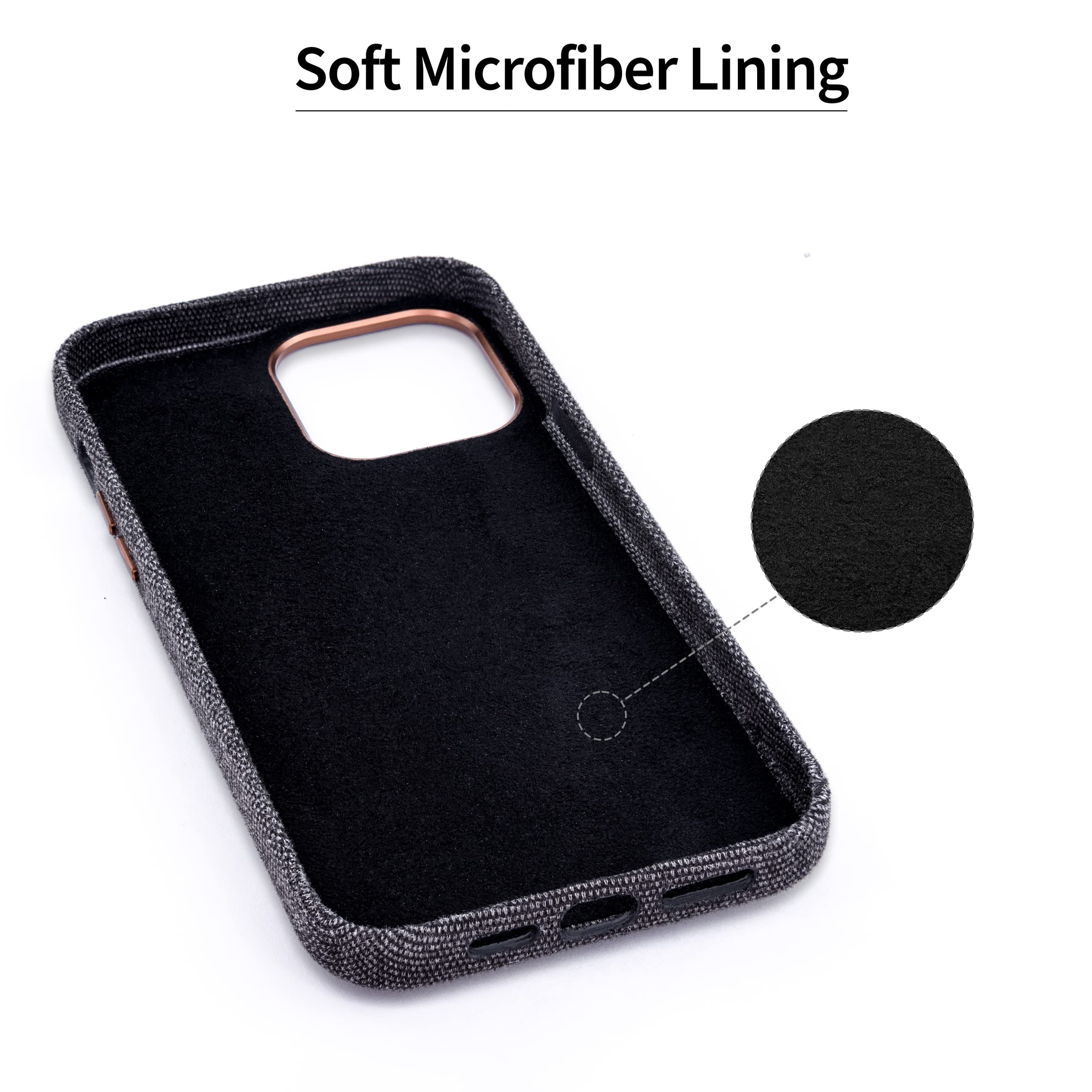 Foto 7 pulgar | Tarjetero De Tela Dockem Para Iphone 13 Pro Max M2f 6.7 Pro Ma - Venta Internacional.