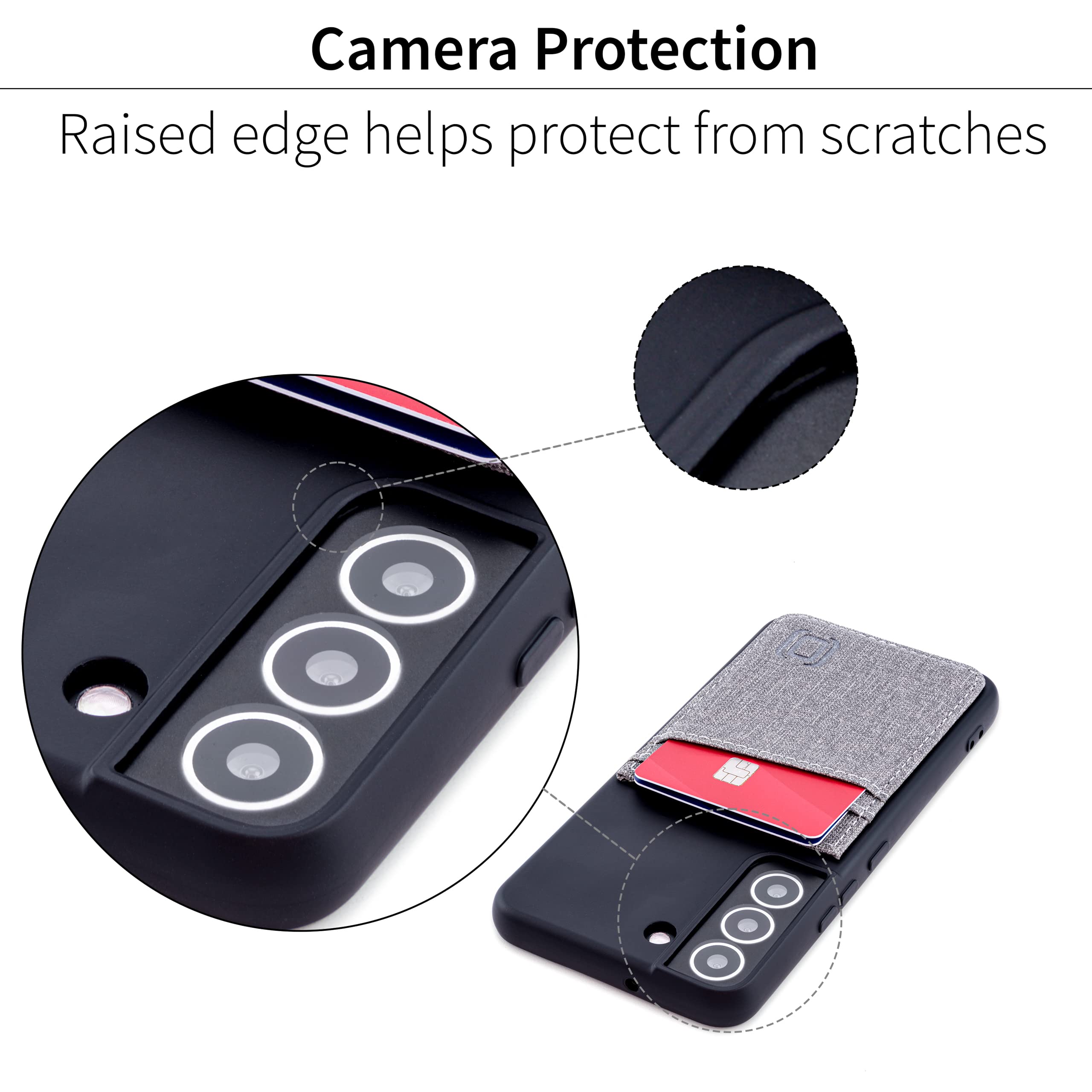 Foto 5 pulgar | Funda De Tarjetas Dockem Luxe M2t Para Galaxy S22 Con 2 Ranuras Para Tarjetas - Venta Internacional.
