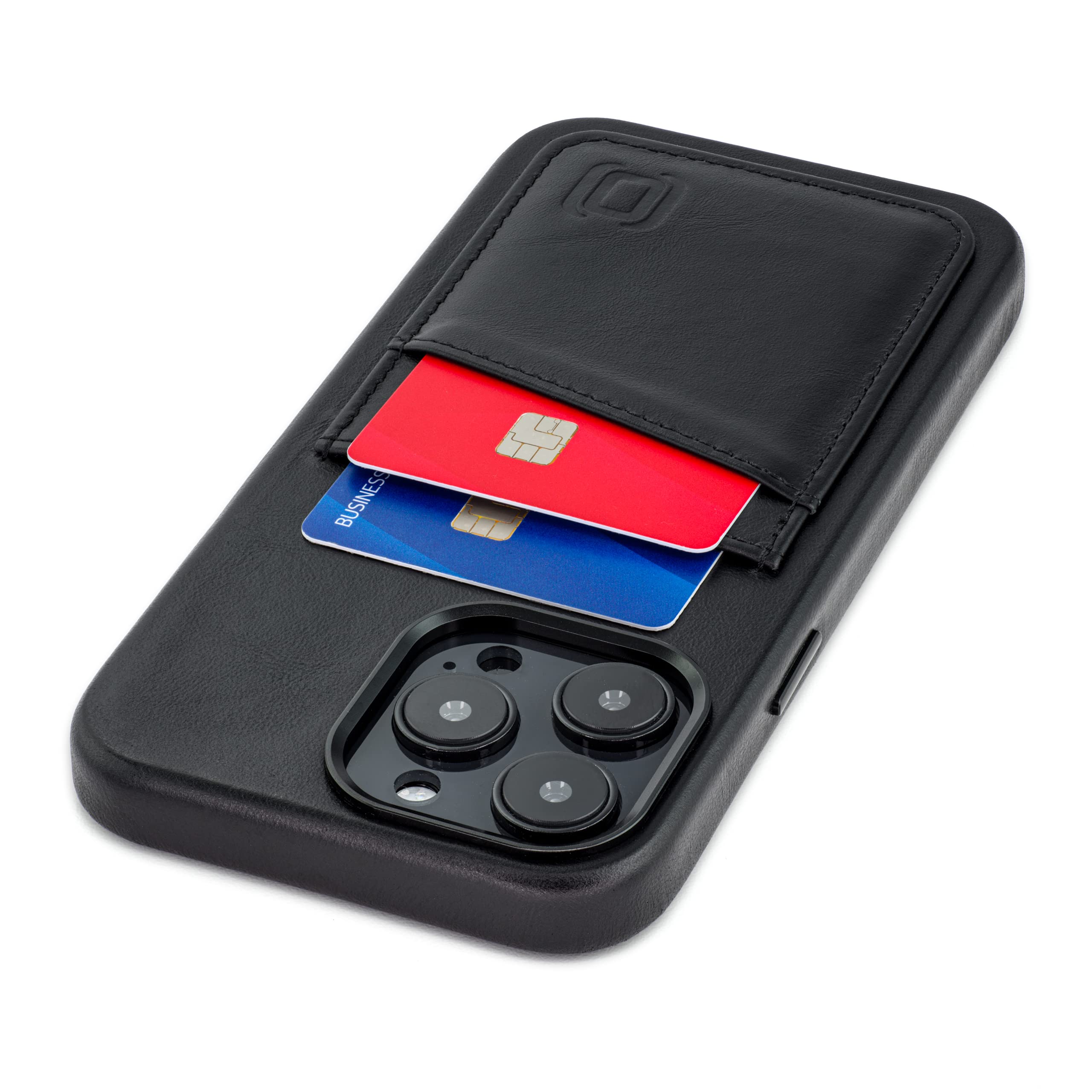 Foto 1 | Funda De Piel Auténtica Dockem Para Iphone 14 Pro Max, Color Negro - Venta Internacional.
