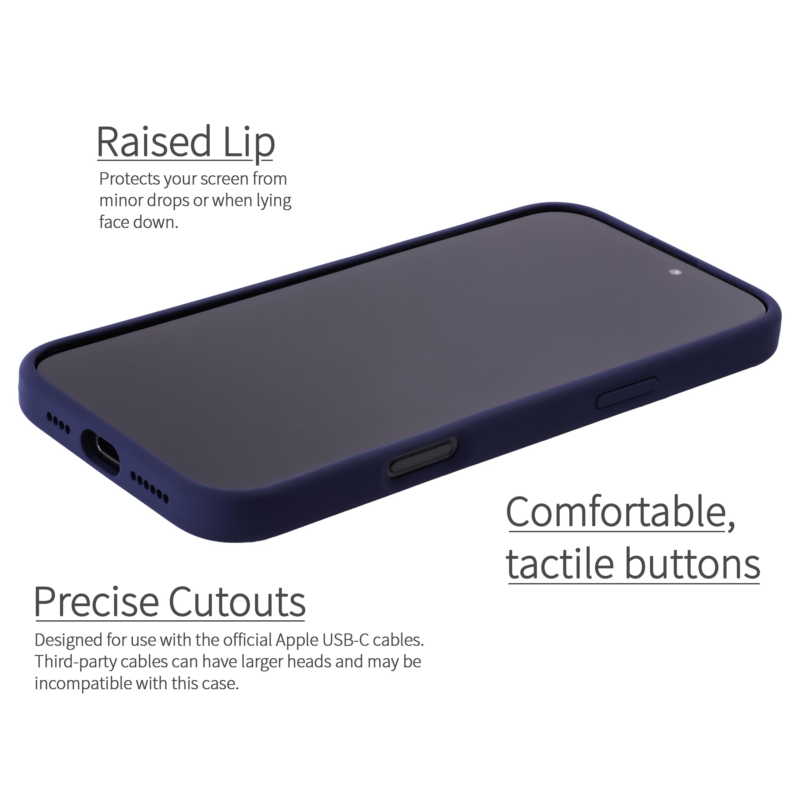Foto 4 | Tarjetero Dockem Para Iphone 16 Pro Max Con Silicona Líquida - Venta Internacional.