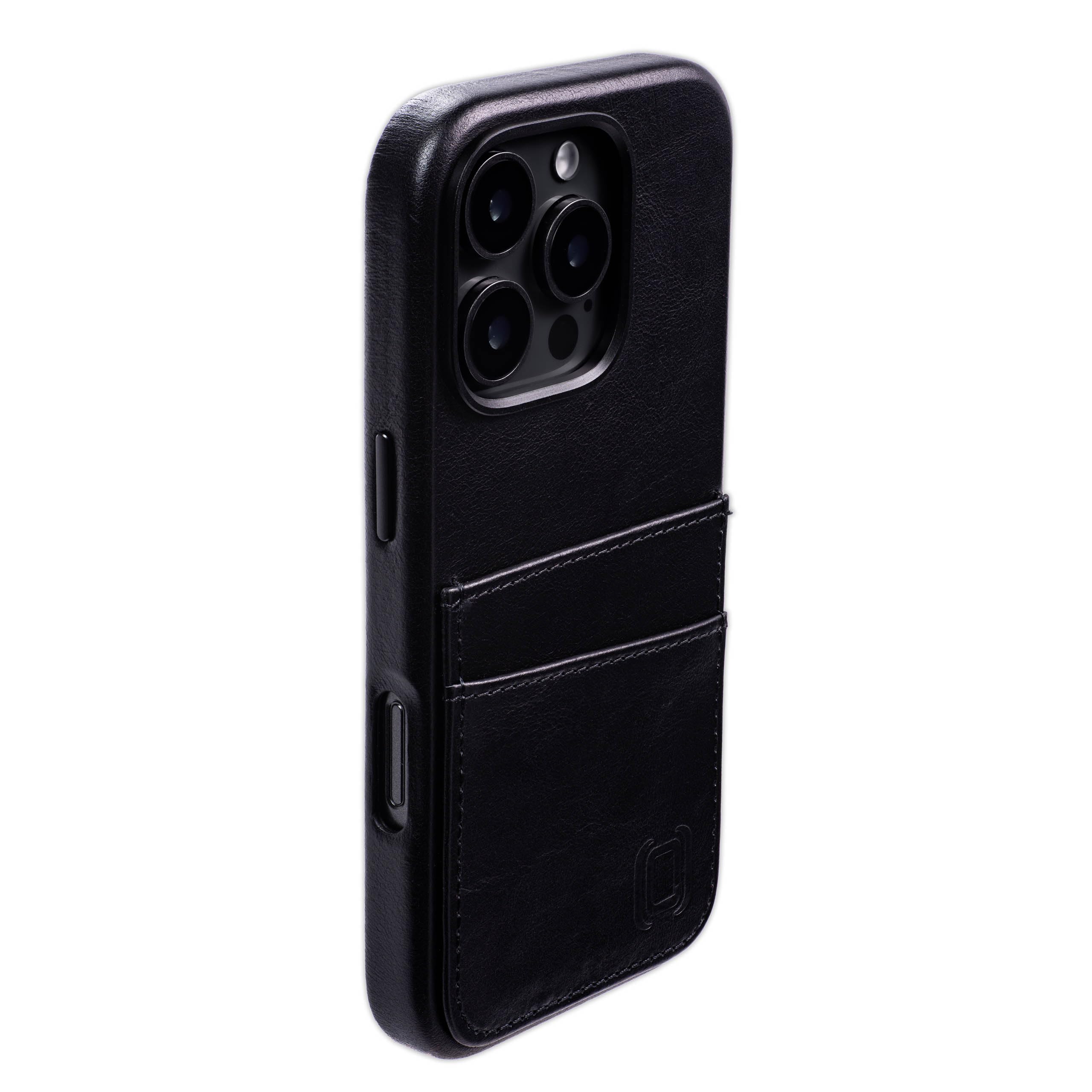 Foto 7 pulgar | Tarjetero Dockem De Piel Auténtica Para Iphone 16 Pro, Color Negro - Venta Internacional.