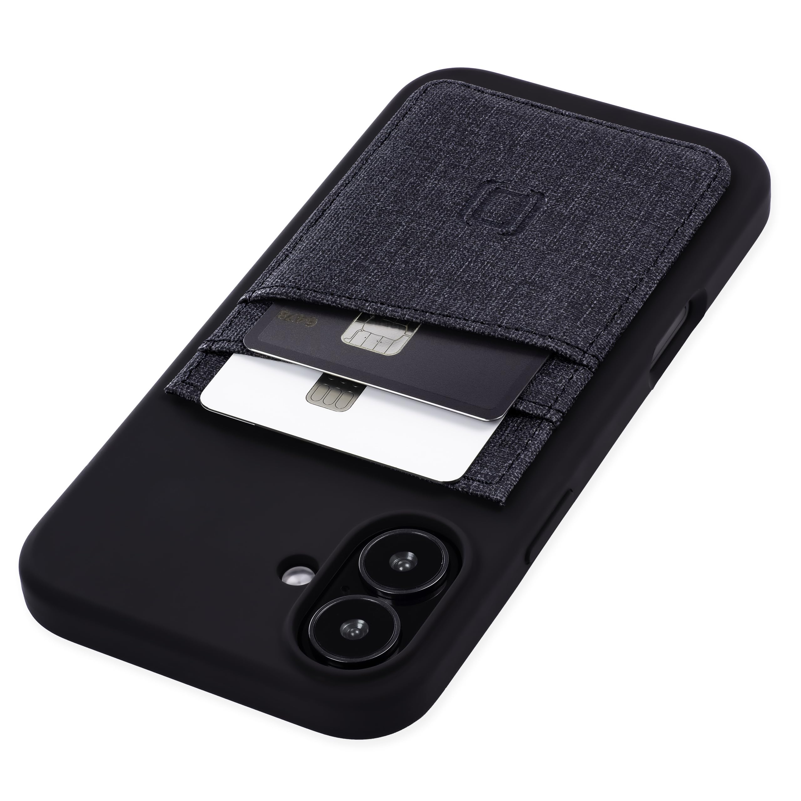 Foto 2 pulgar | Tarjetero Dockem Para Iphone 16 Plus Con Carcasa De Silicona Líquida - Venta Internacional.