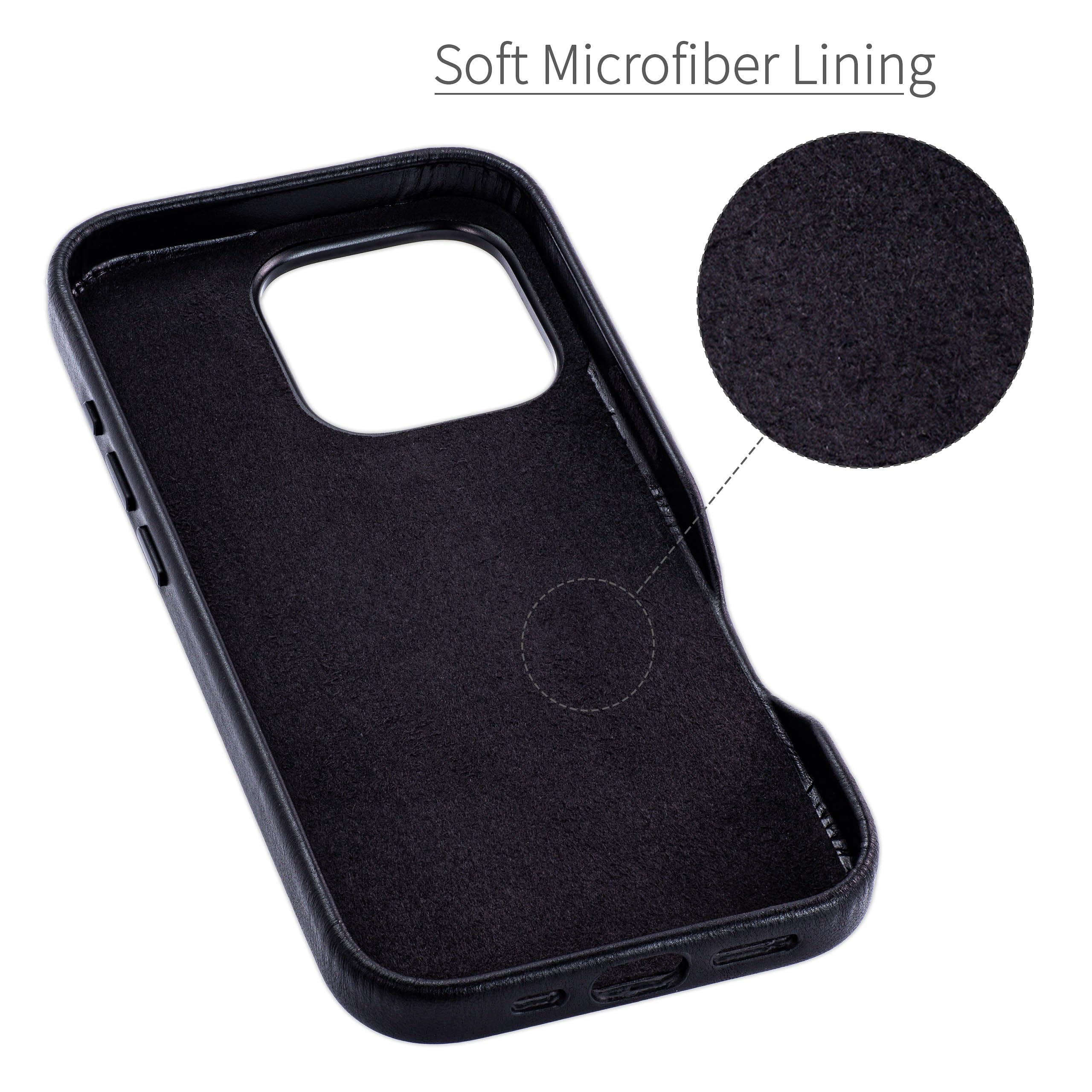Foto 6 pulgar | Tarjetero Dockem Genuine Leather V2 Para Iphone 16 Pro, Color Negro - Venta Internacional.