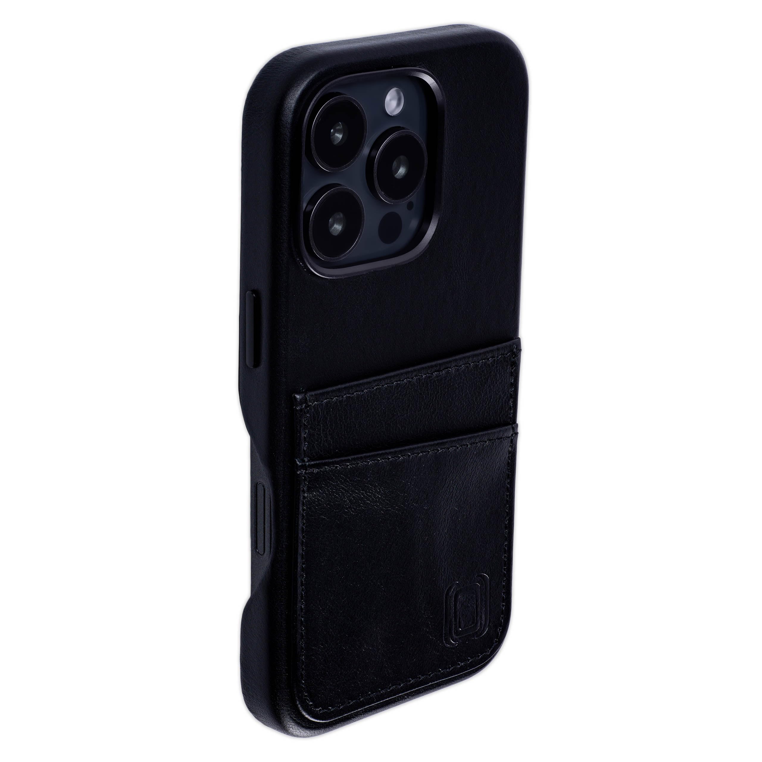 Foto 7 pulgar | Tarjetero Dockem Genuine Leather V2 Para Iphone 16 Pro, Color Negro - Venta Internacional.