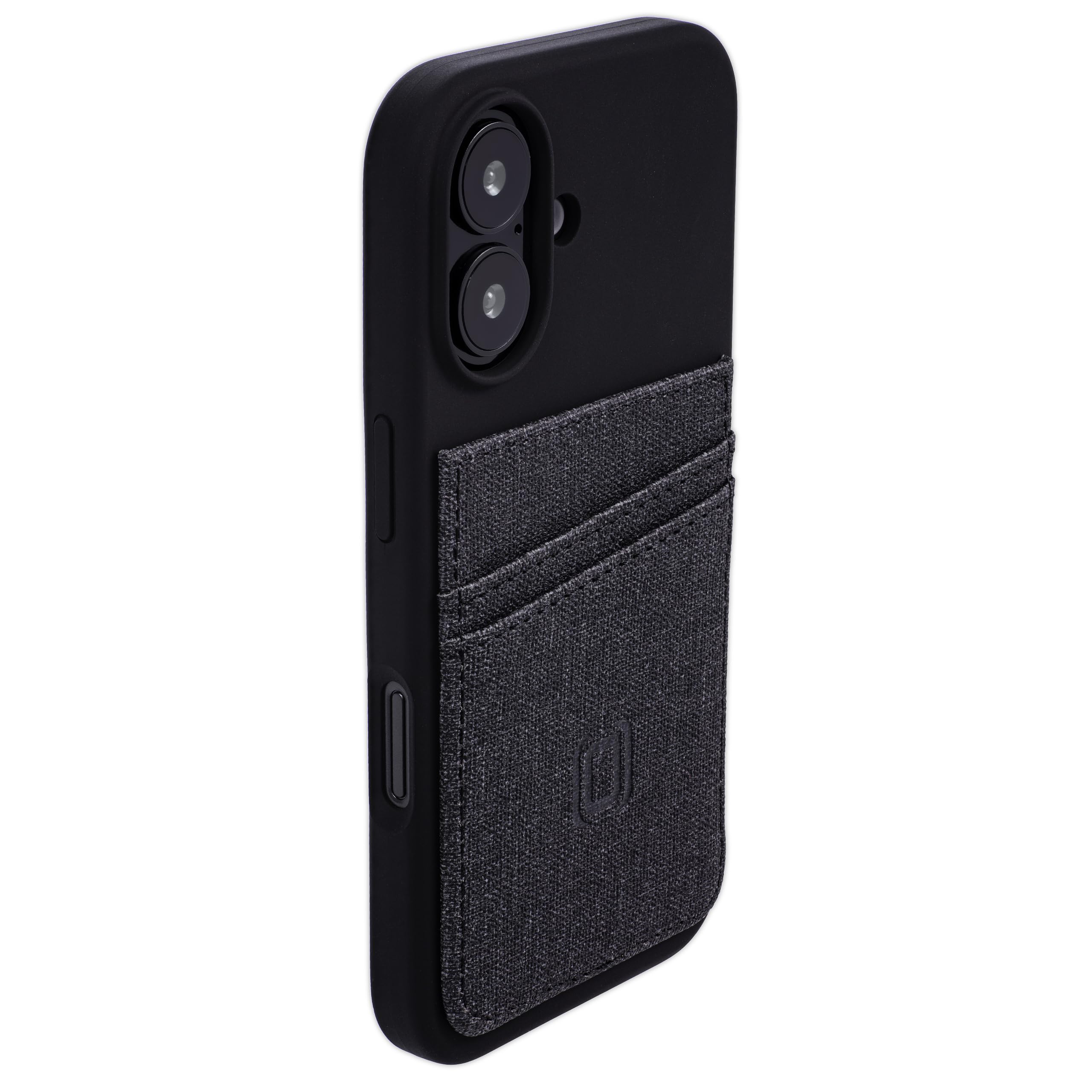 Foto 7 pulgar | Tarjetero Dockem Para Iphone 16 Con Carcasa De Silicona Líquida, Color Negro - Venta Internacional.