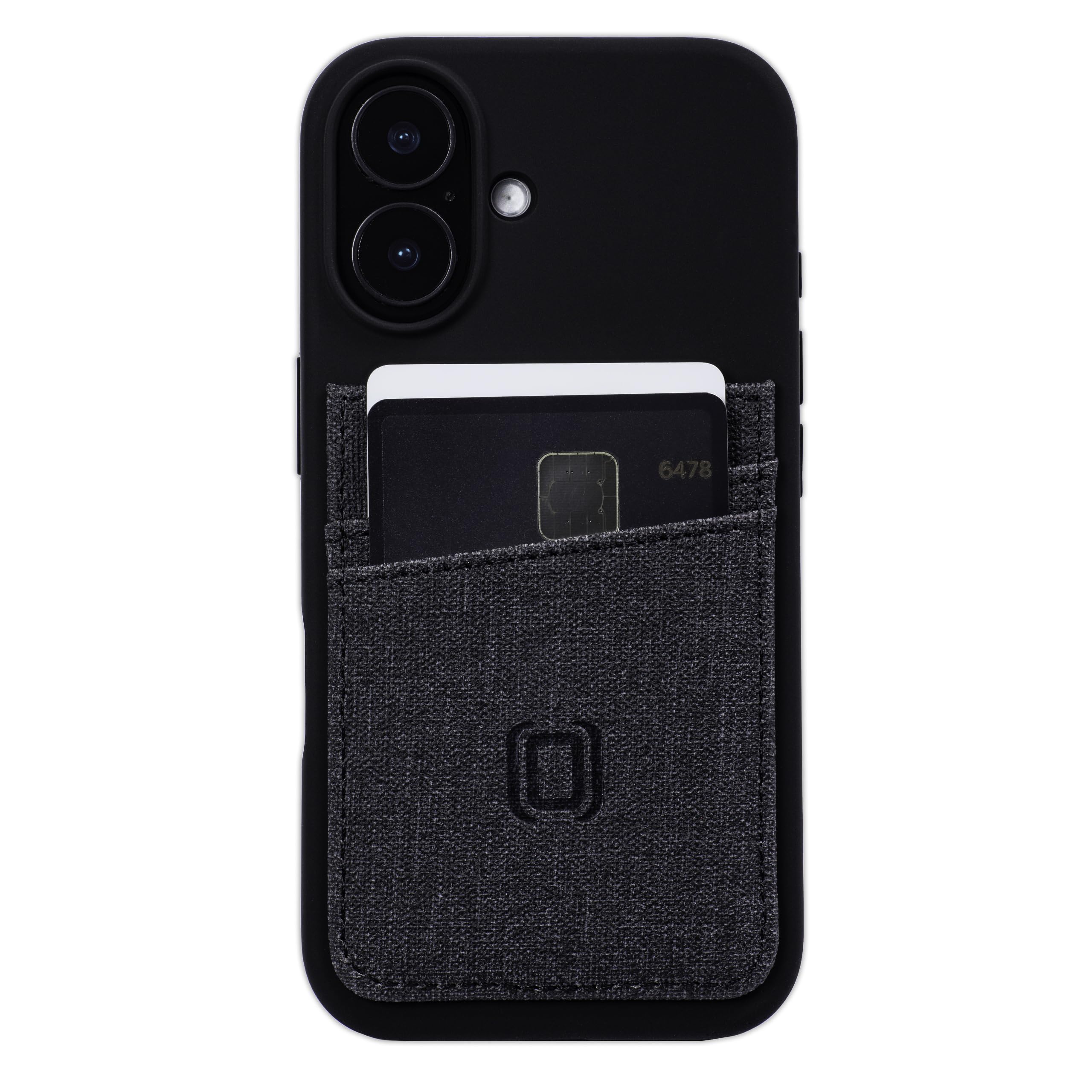 Foto 8 pulgar | Tarjetero Dockem Para Iphone 16 Con Carcasa De Silicona Líquida, Color Negro - Venta Internacional.
