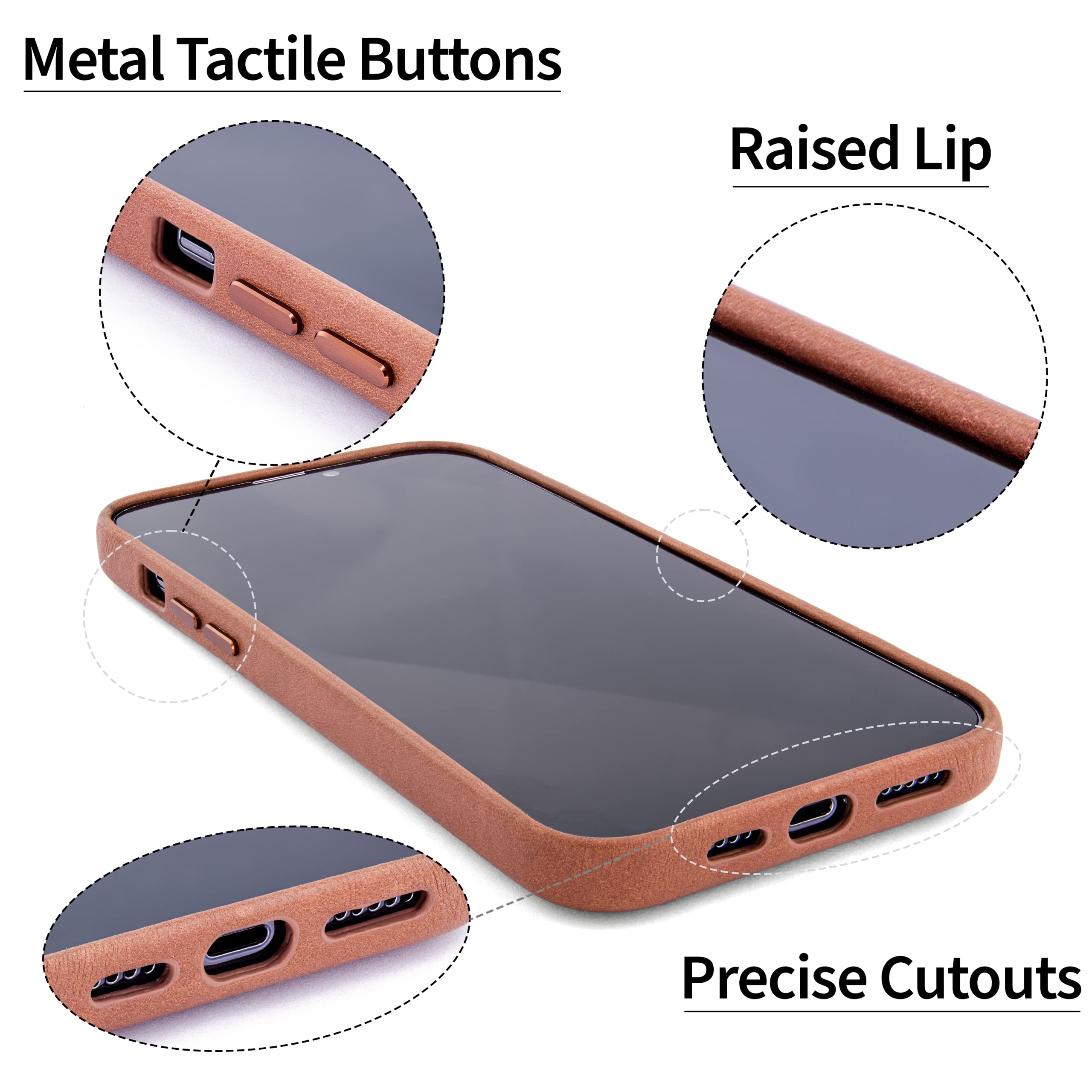 Foto 6 pulgar | Tarjetero Dockem De Piel Auténtica Para Iphone 13 Pro Max - Venta Internacional.