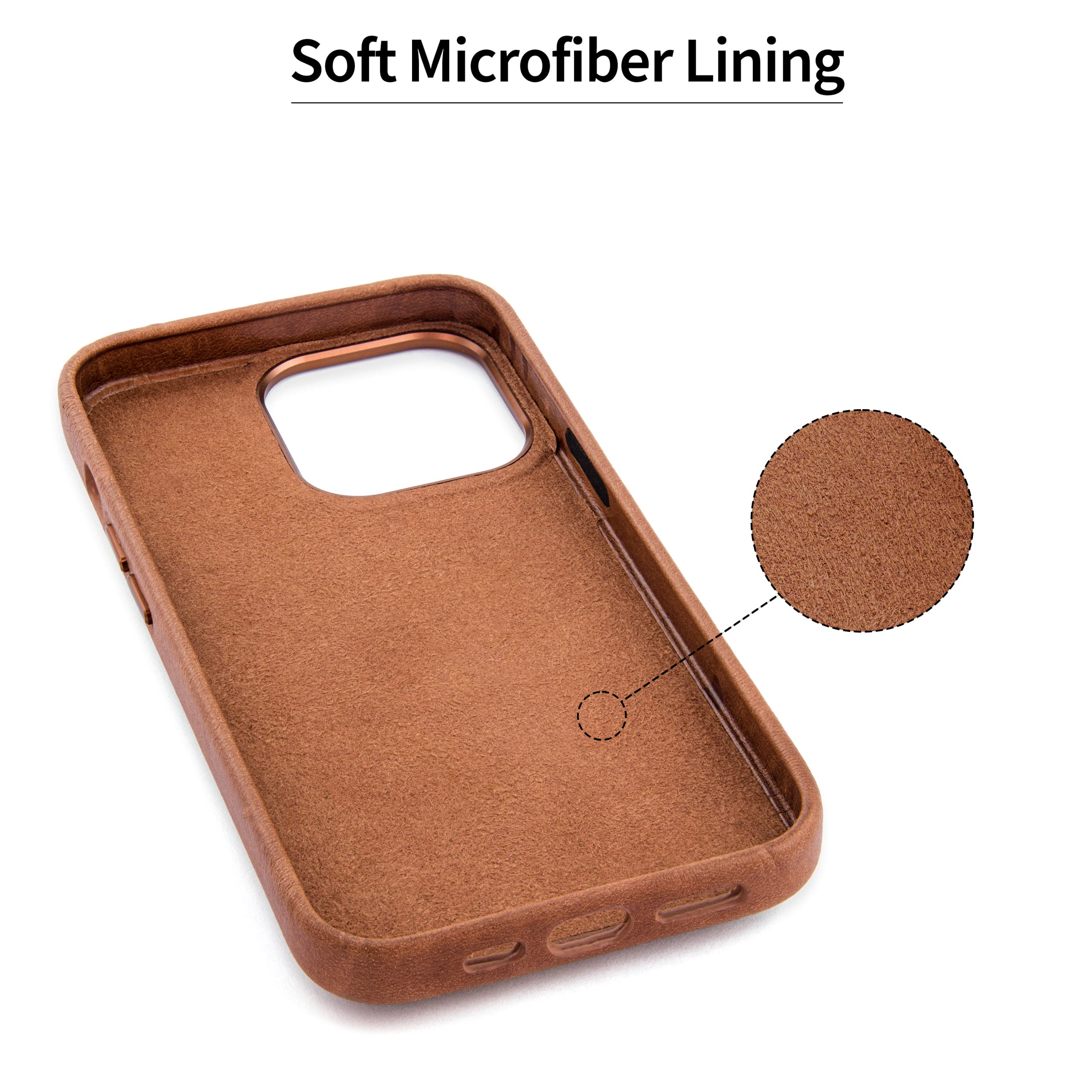 Foto 7 pulgar | Funda De Piel Auténtica Dockem Para Iphone 13 Pro Light Bro - Venta Internacional.