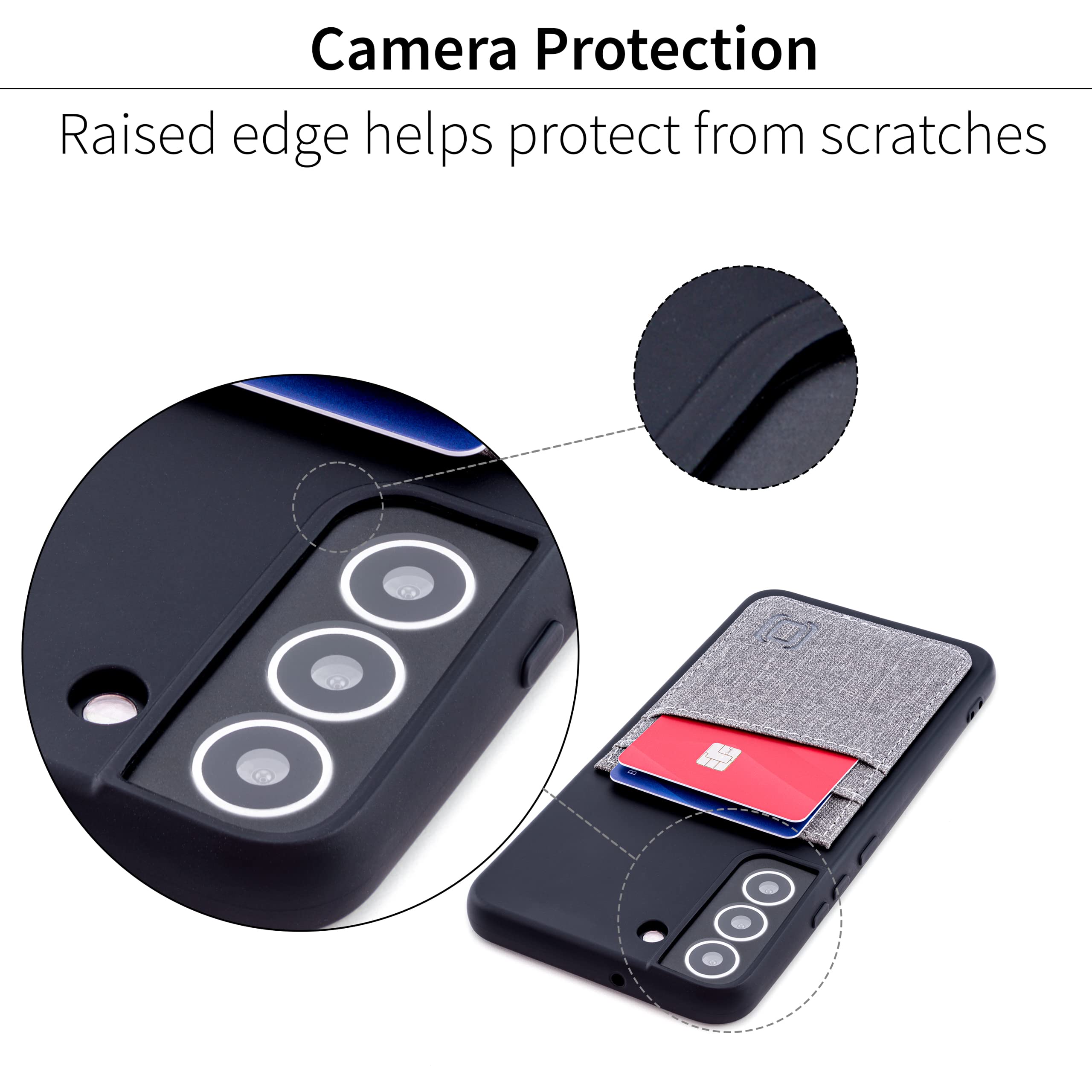 Foto 5 pulgar | Funda De Tarjeta Dockem Luxe M2t Para Galaxy S22 Plus Con 2 Ranuras Para Tarjetas - Venta Internacional.