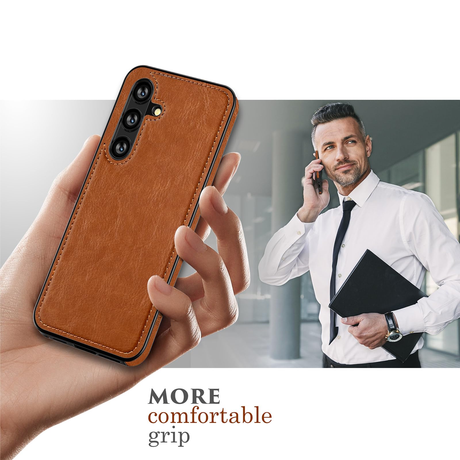 Foto 5 pulgar | Funda De Teléfono Lohasic Para Samsung Galaxy S24 Plus De Piel Sintética - Venta Internacional.
