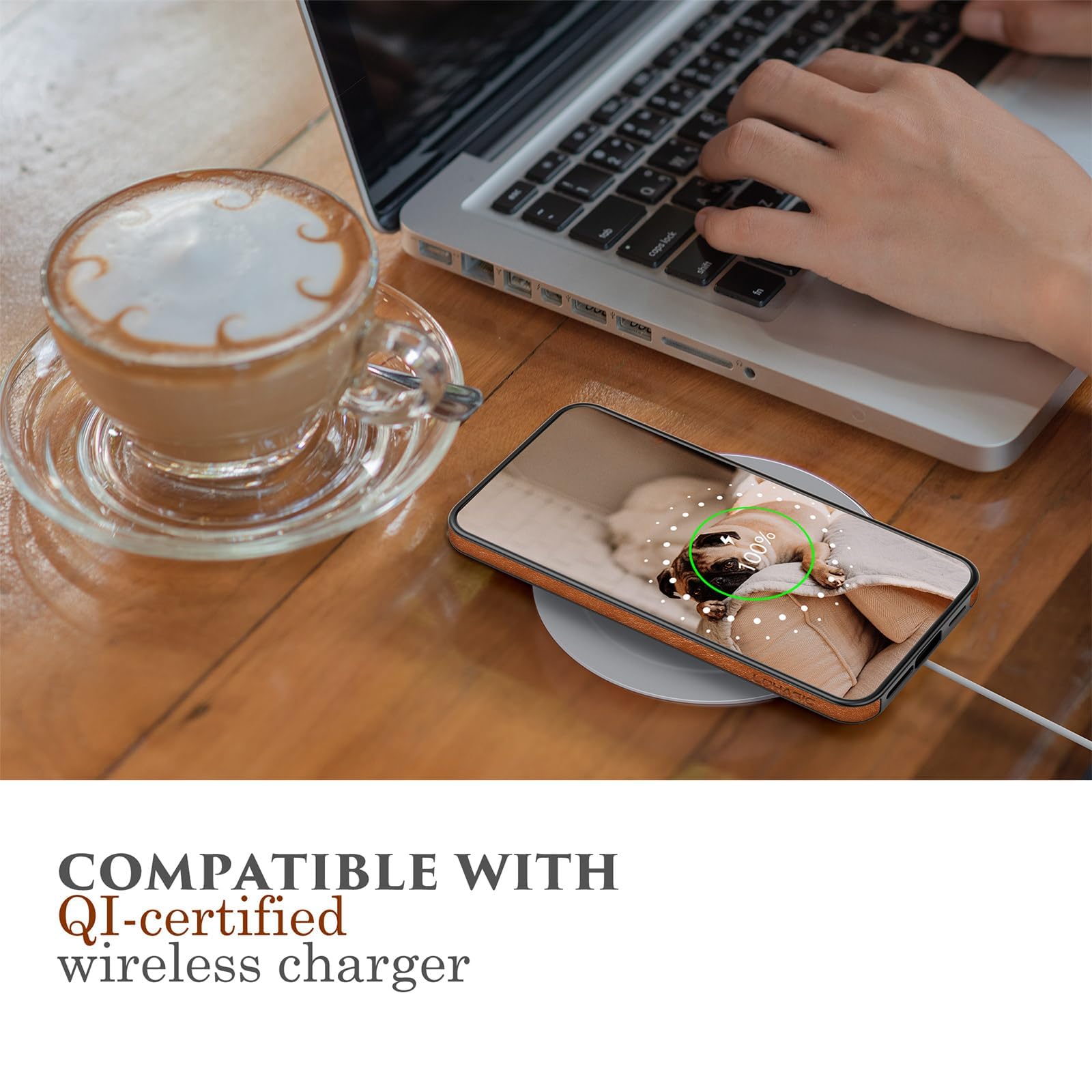 Foto 5 | Funda De Teléfono Lohasic Para Samsung Galaxy S24 Plus De Piel Sintética - Venta Internacional.