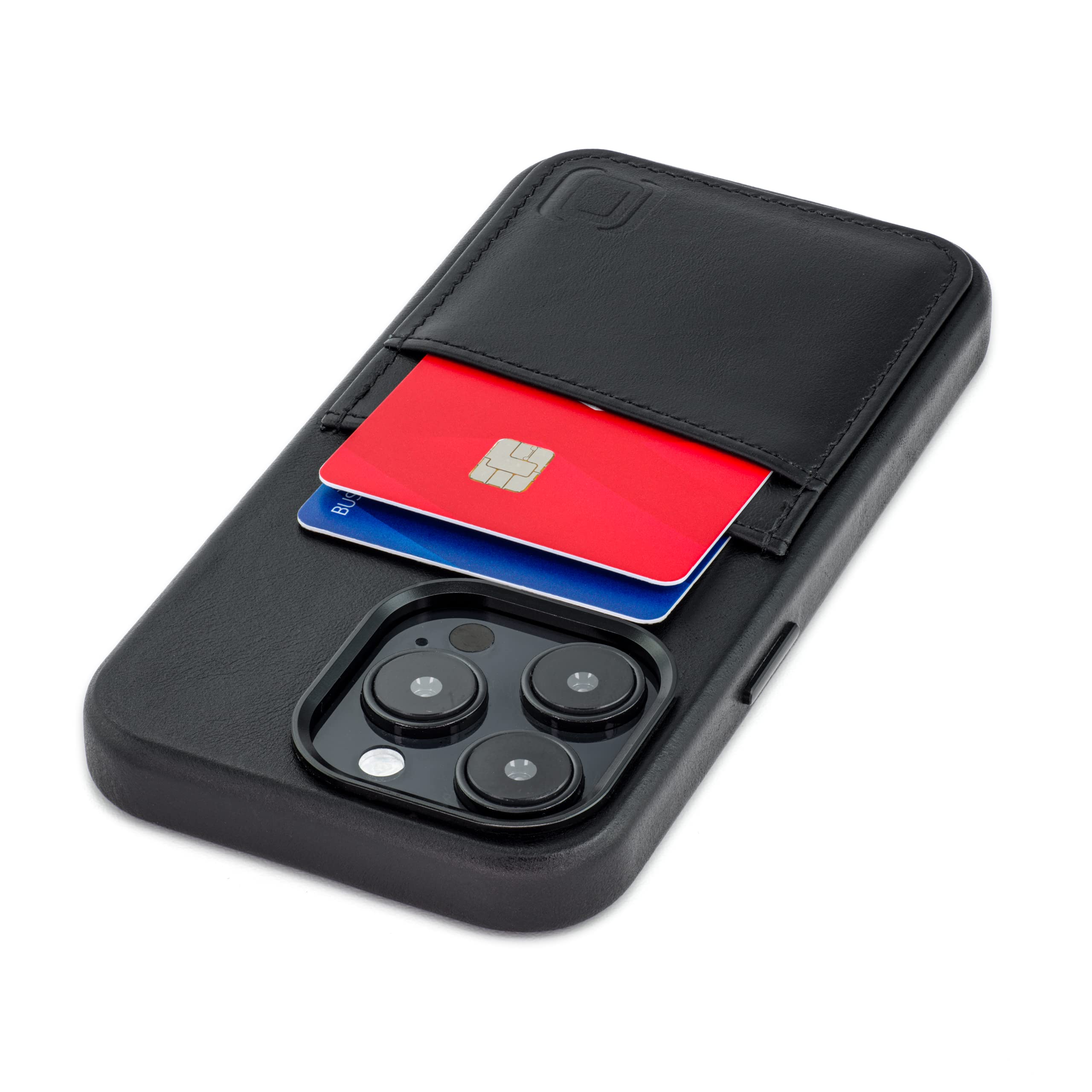 Foto 2 pulgar | Tarjetero Dockem Para Iphone 14 Pro, Piel Auténtica, Color Negro - Venta Internacional.