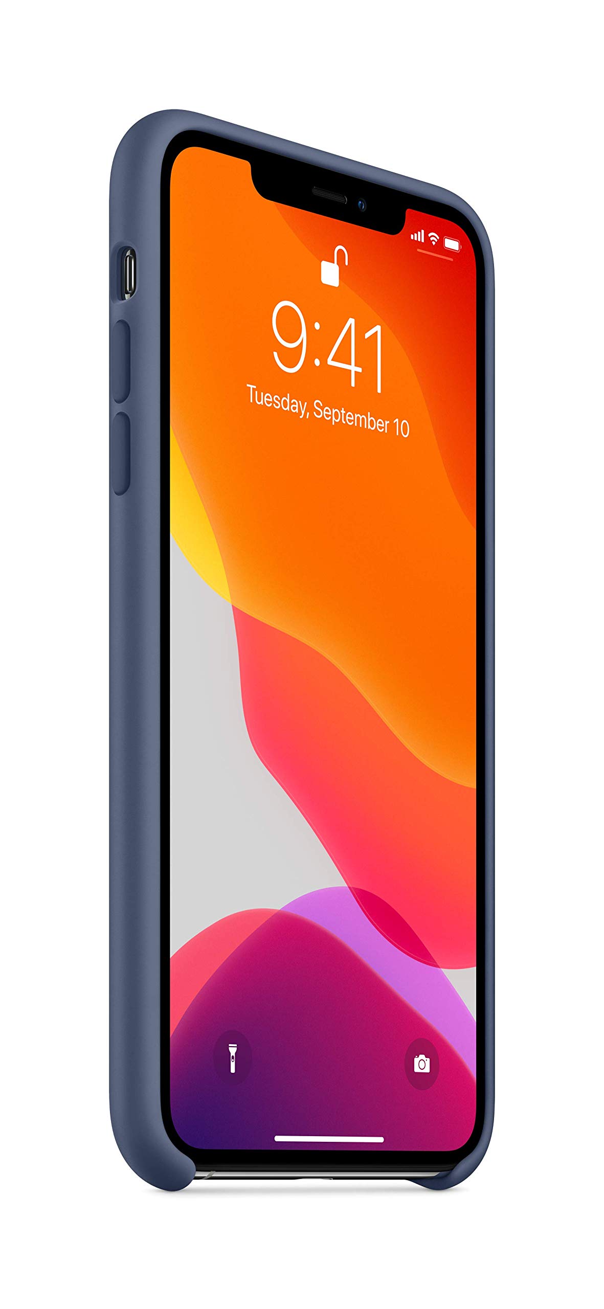 Foto 3 pulgar | Funda Para Teléfono Apple Iphone 11 Pro Max De Silicona Azul De Alaska - Venta Internacional.