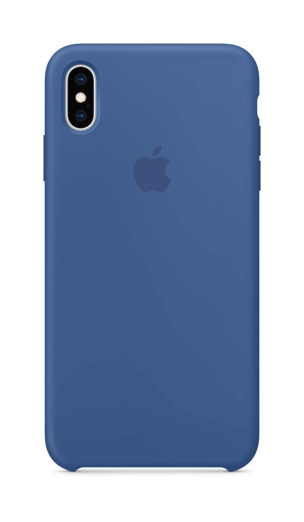 Foto 3 pulgar | Funda De Silicona para Apple Iphone Xs Max Slim Fit Azul - Venta Internacional
