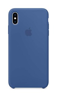 Foto 2 | Funda De Silicona para Apple Iphone Xs Max Slim Fit Azul - Venta Internacional