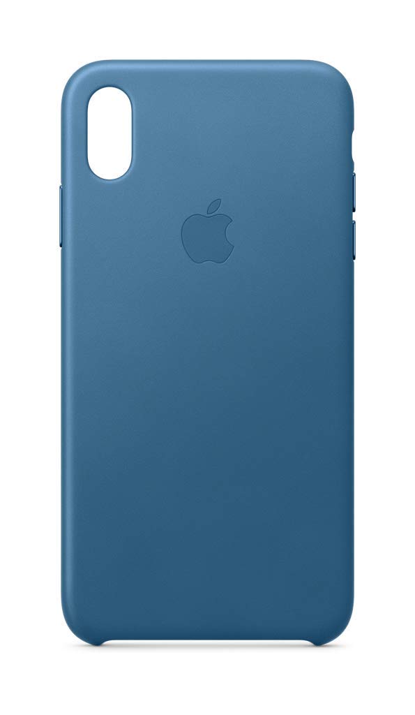 Funda de Piel Azul para iPhone XS Max - Venta Internacional
