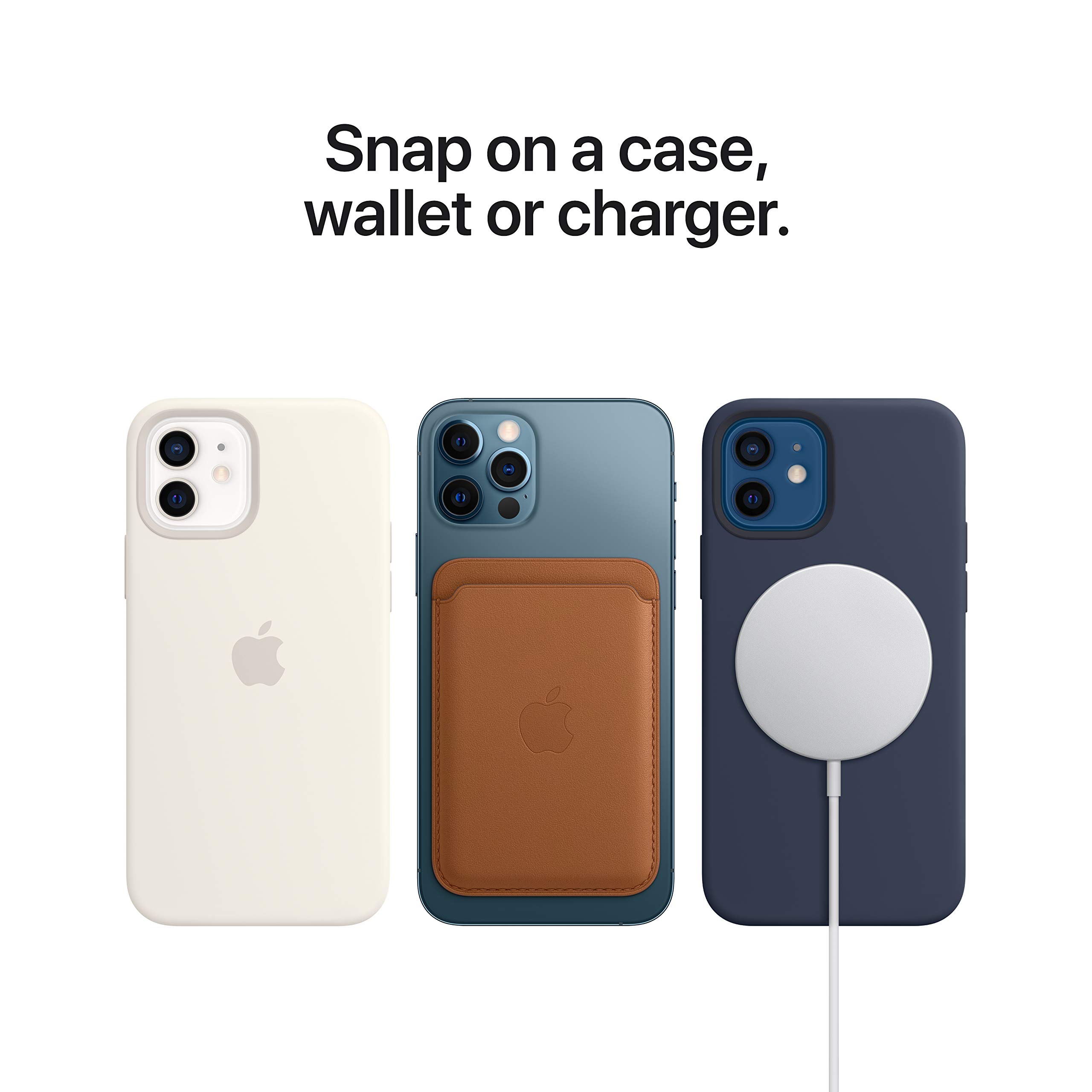 Foto 5 pulgar | Funda De Teléfono Apple Silicone Con Magsafe Para Iphone 12/12 Pro - Venta Internacional.