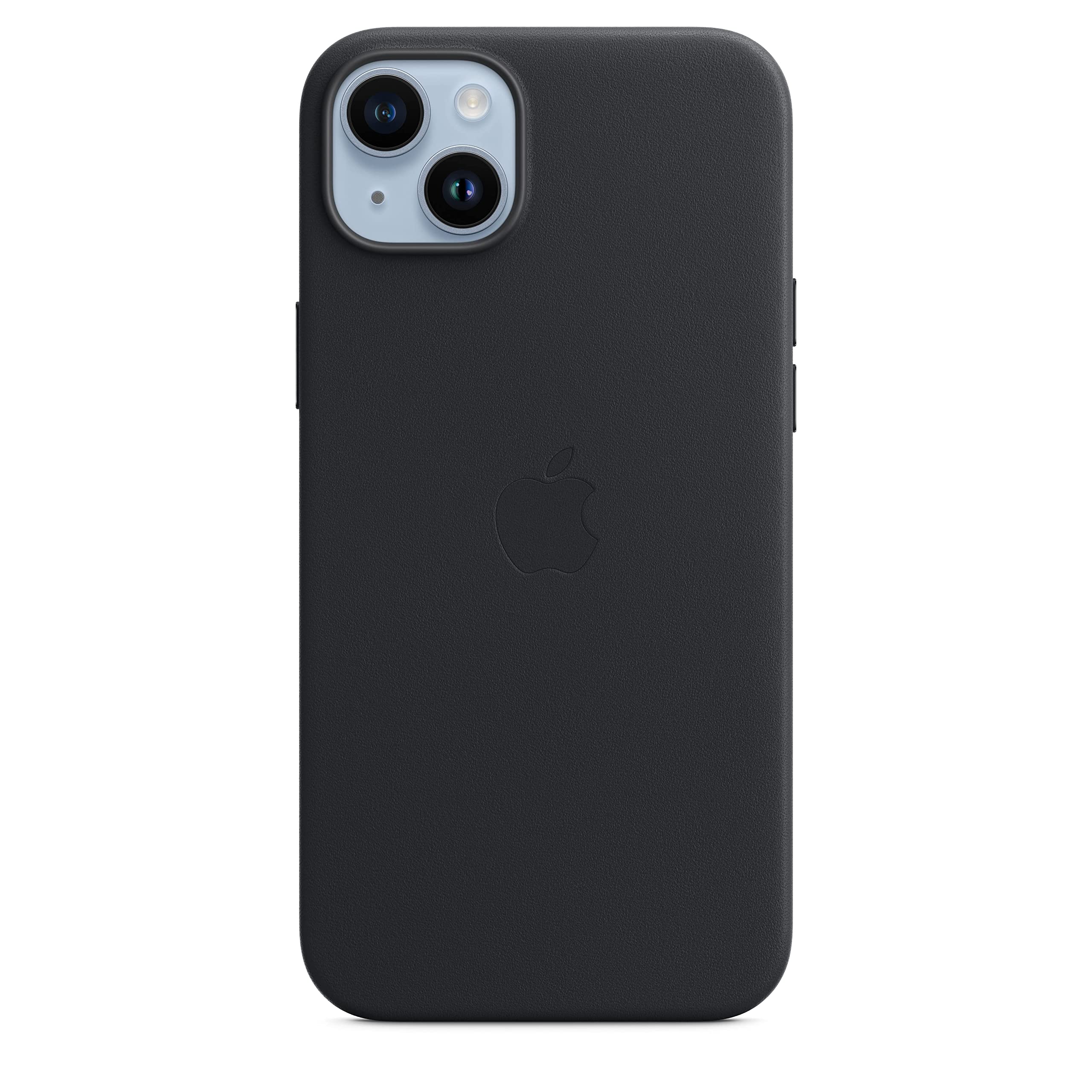 Funda De Piel Para Apple Iphone 14 Plus Con Magsafe - Midnight - Venta Internacional.
