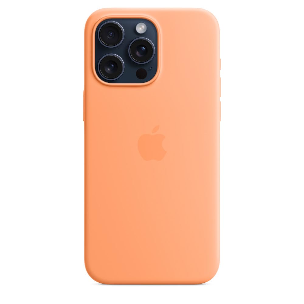 Foto 3 pulgar | Funda Para Teléfono Apple Iphone 15 Pro Max De Silicona Con Magsafe Orange - Venta Internacional.